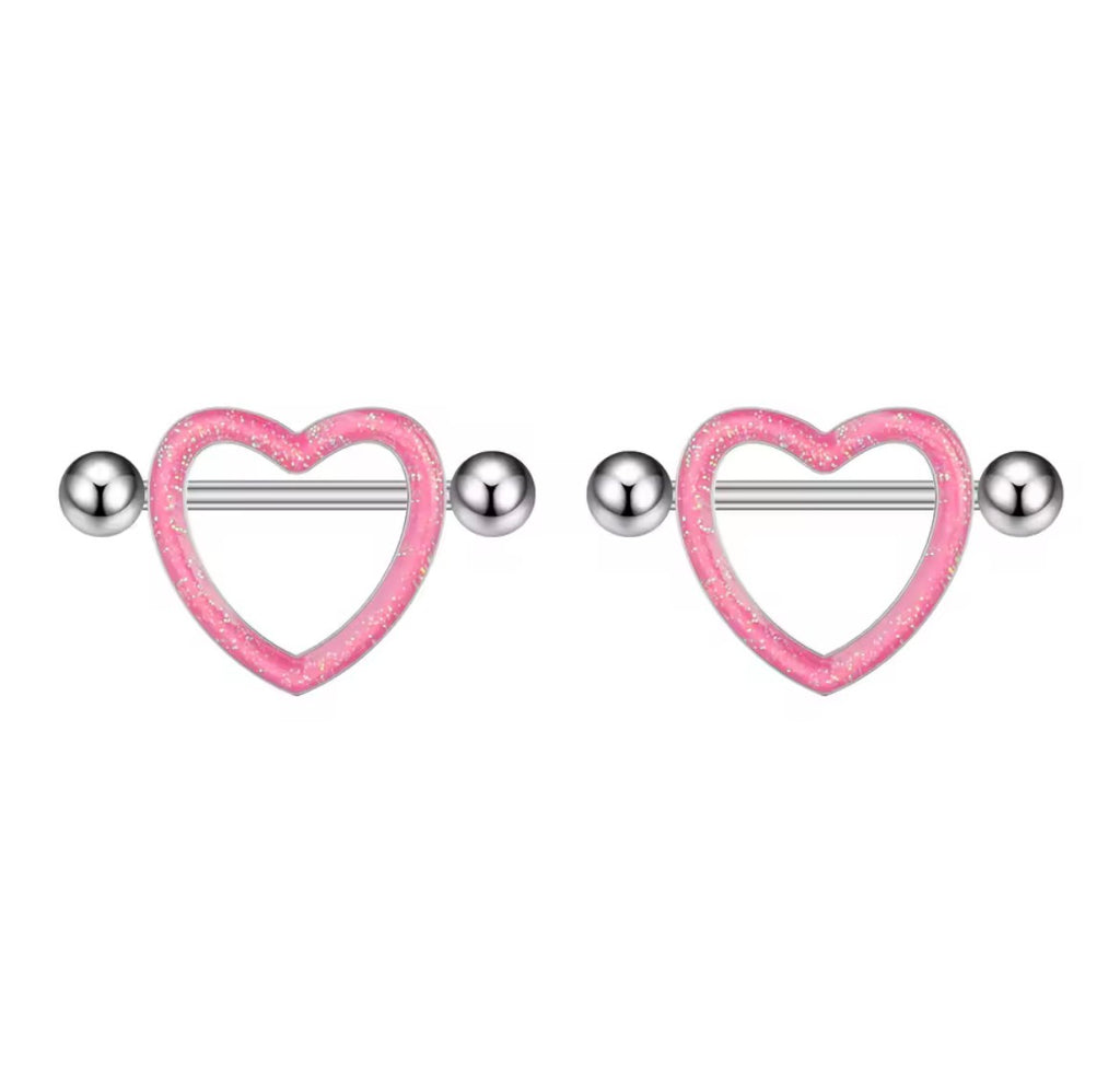Glitz Nipple Rings