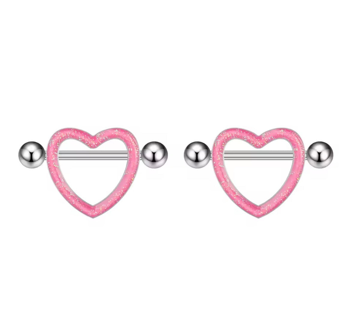 Glitz Nipple Rings