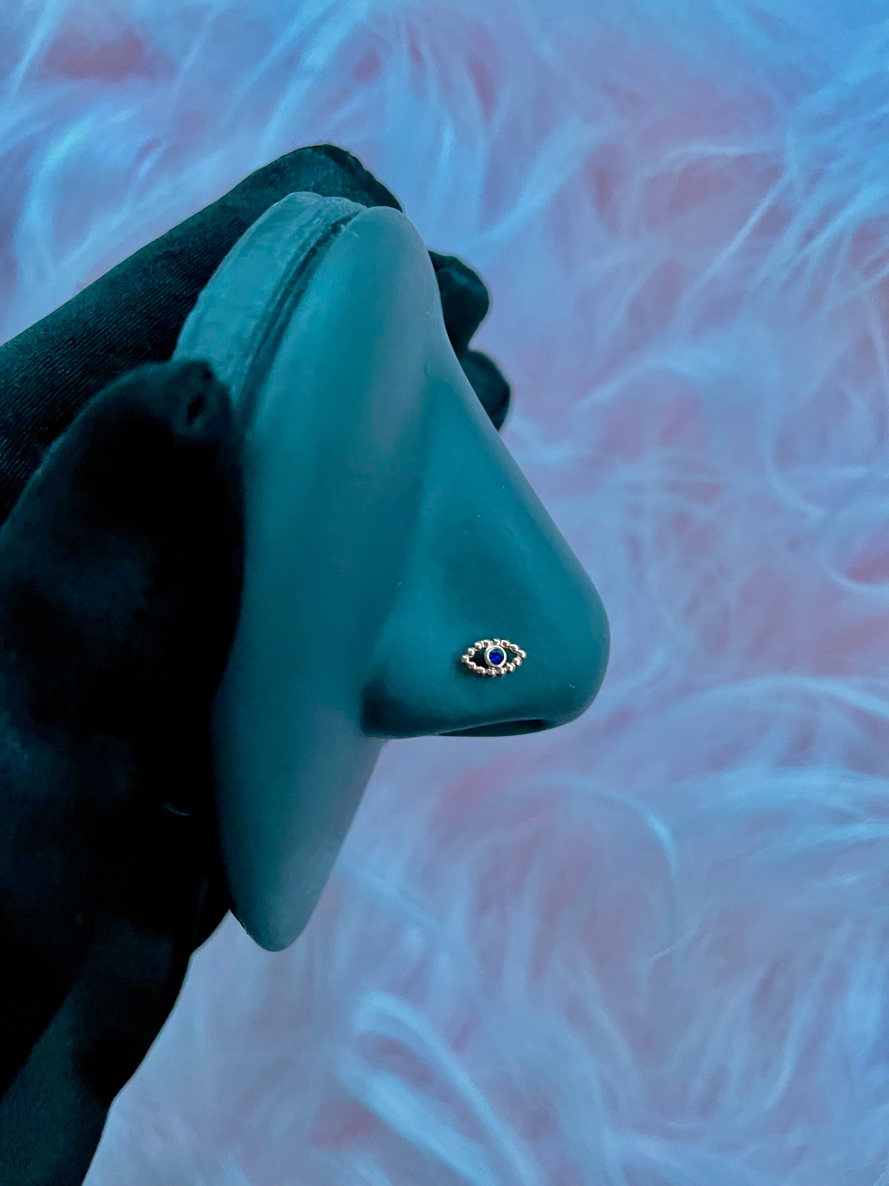 Evil Eye Nose Ring