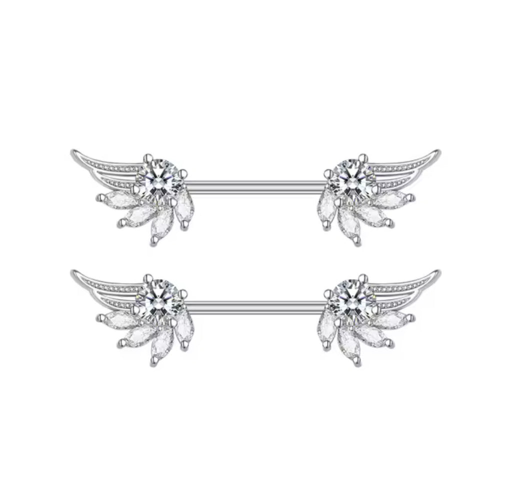Angel Nipple Rings