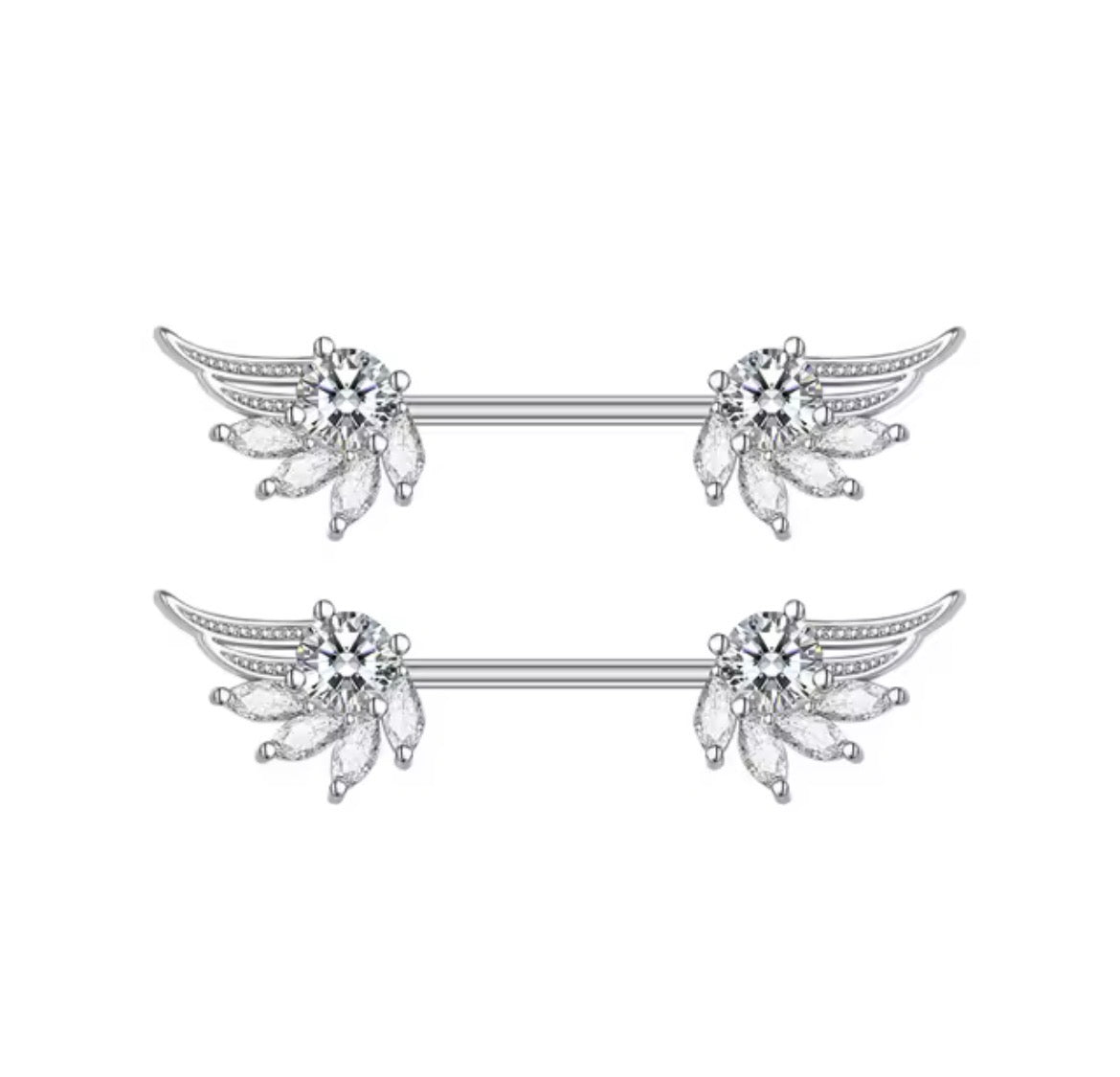 Angel Nipple Rings