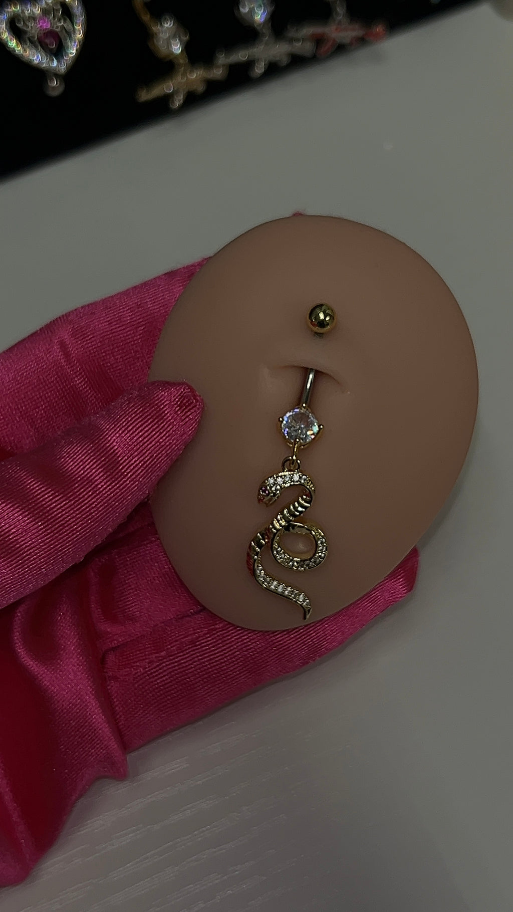 Python Belly Ring