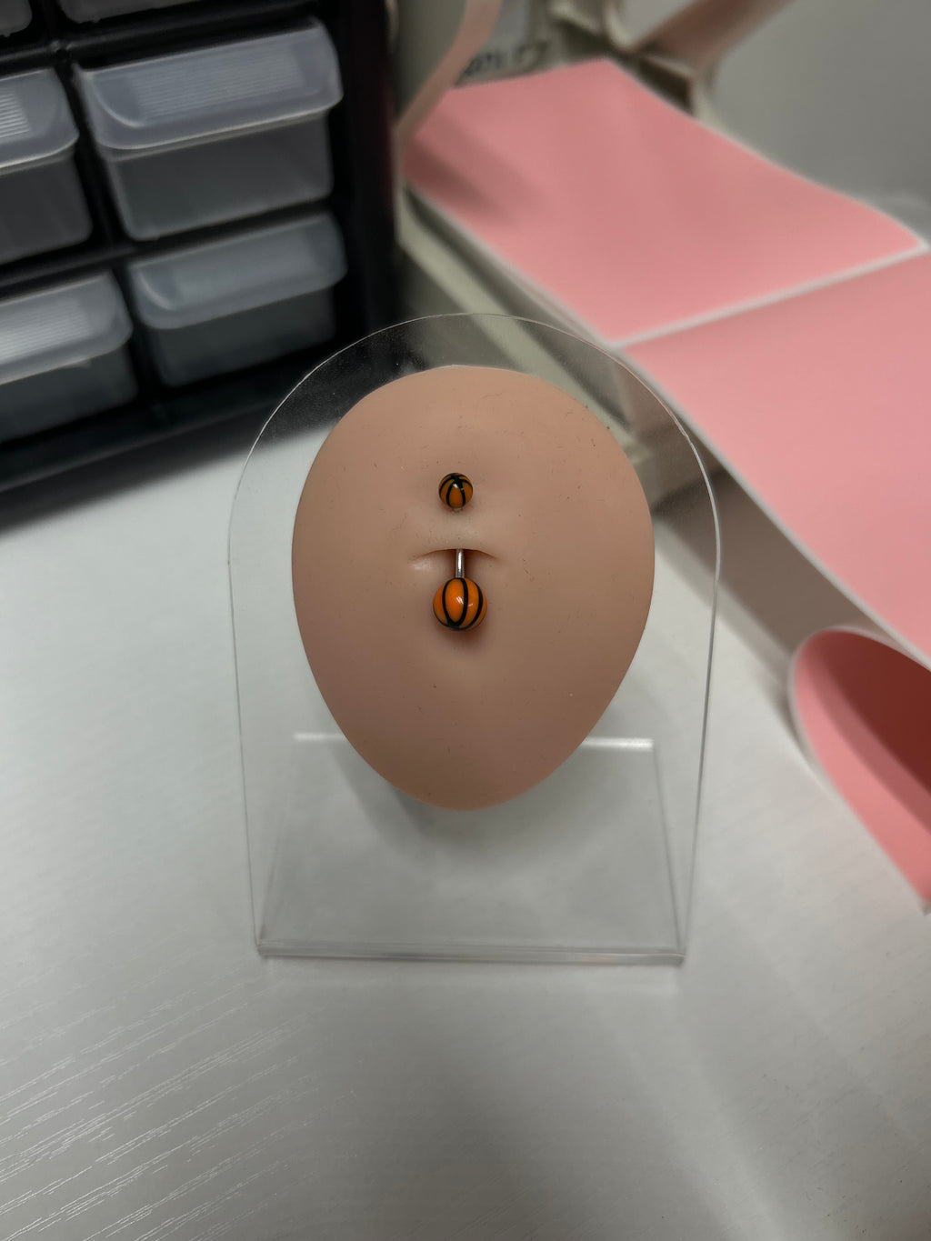 Basketball Belly Ring