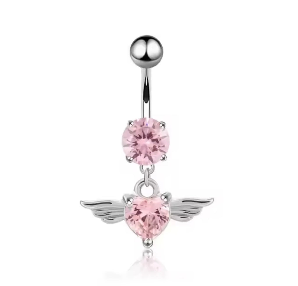 Heart Belly Ring
