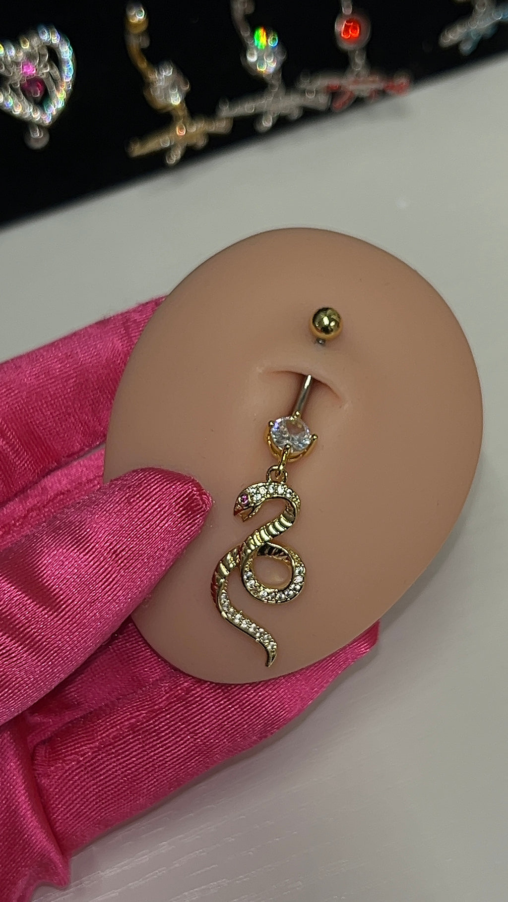 Python Belly Ring