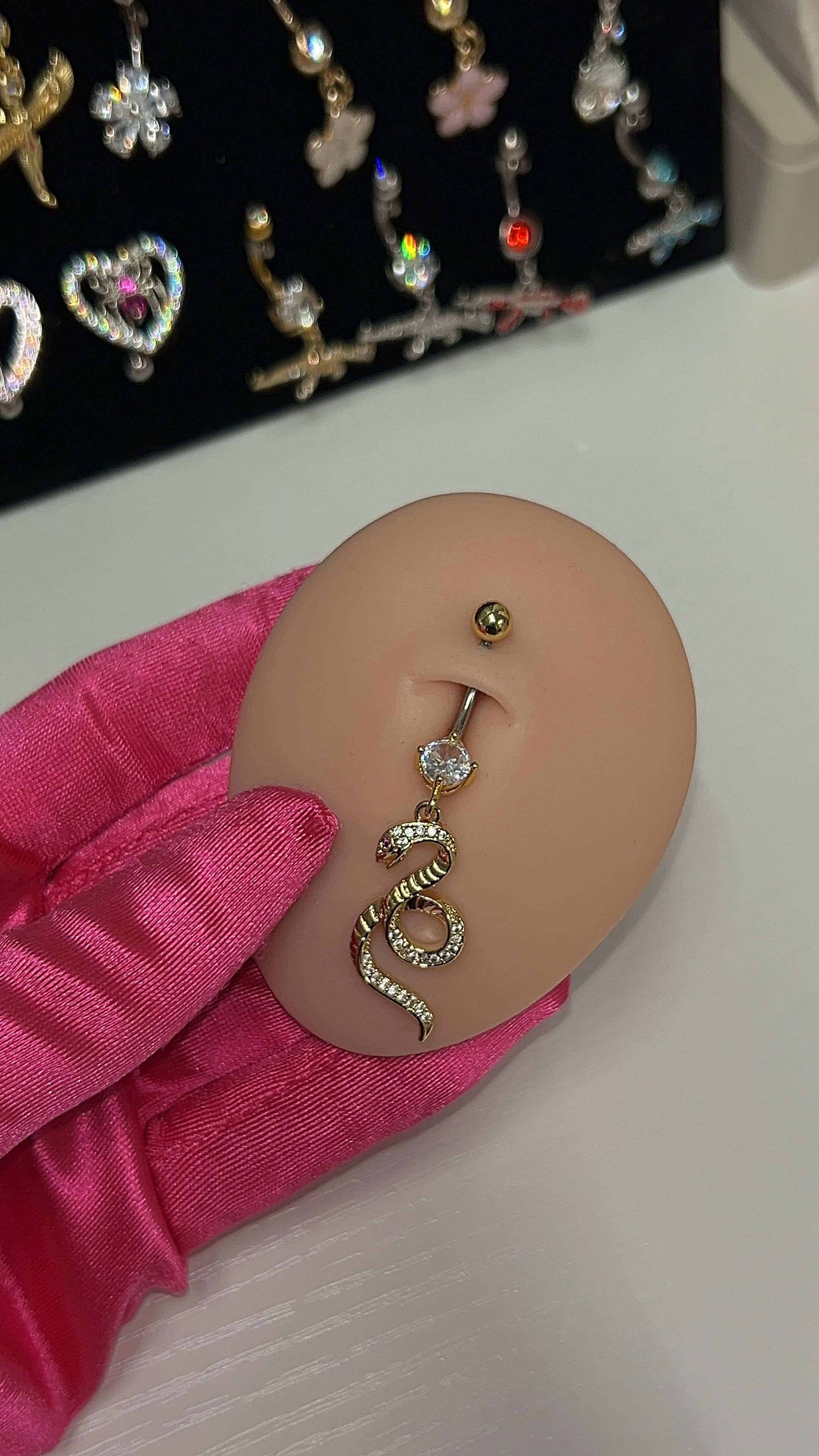 Python Belly Ring