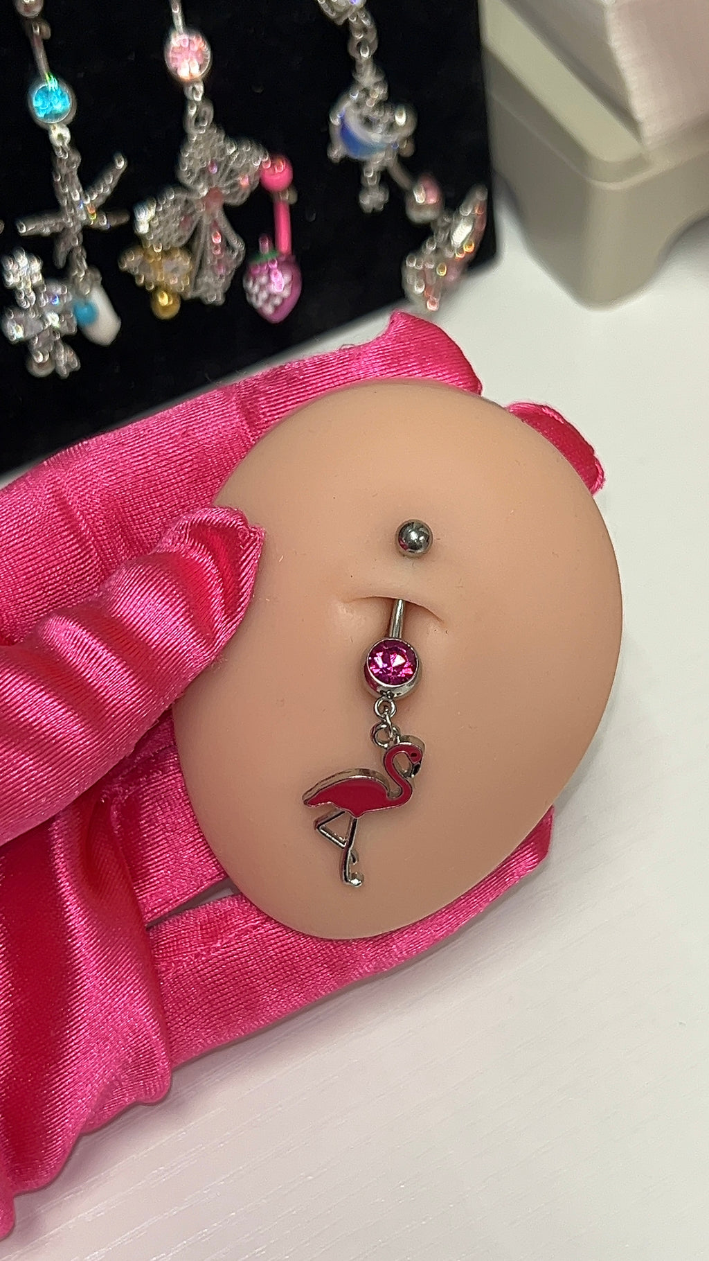 Flaminga Belly Ring