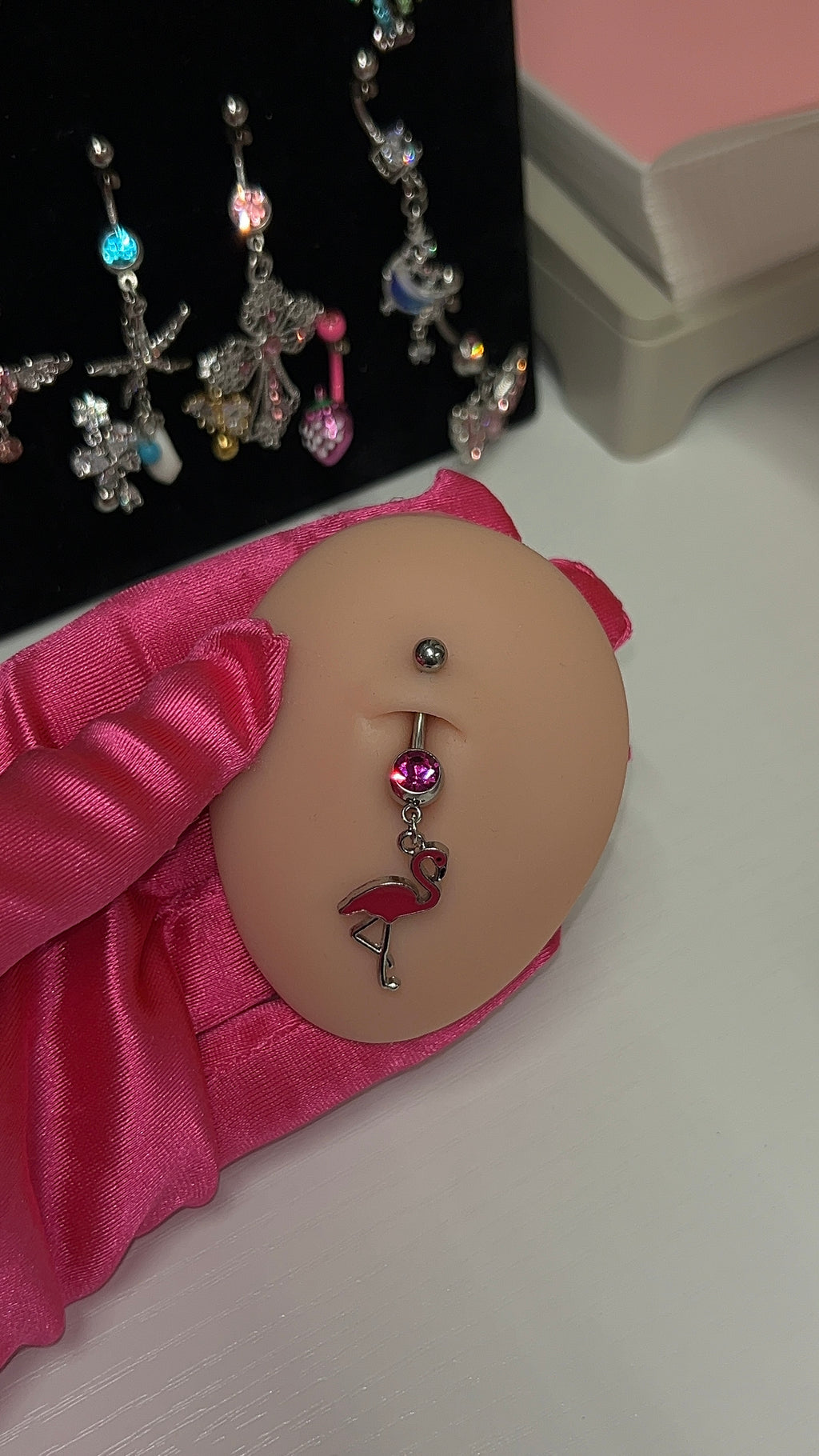 Flaminga Belly Ring