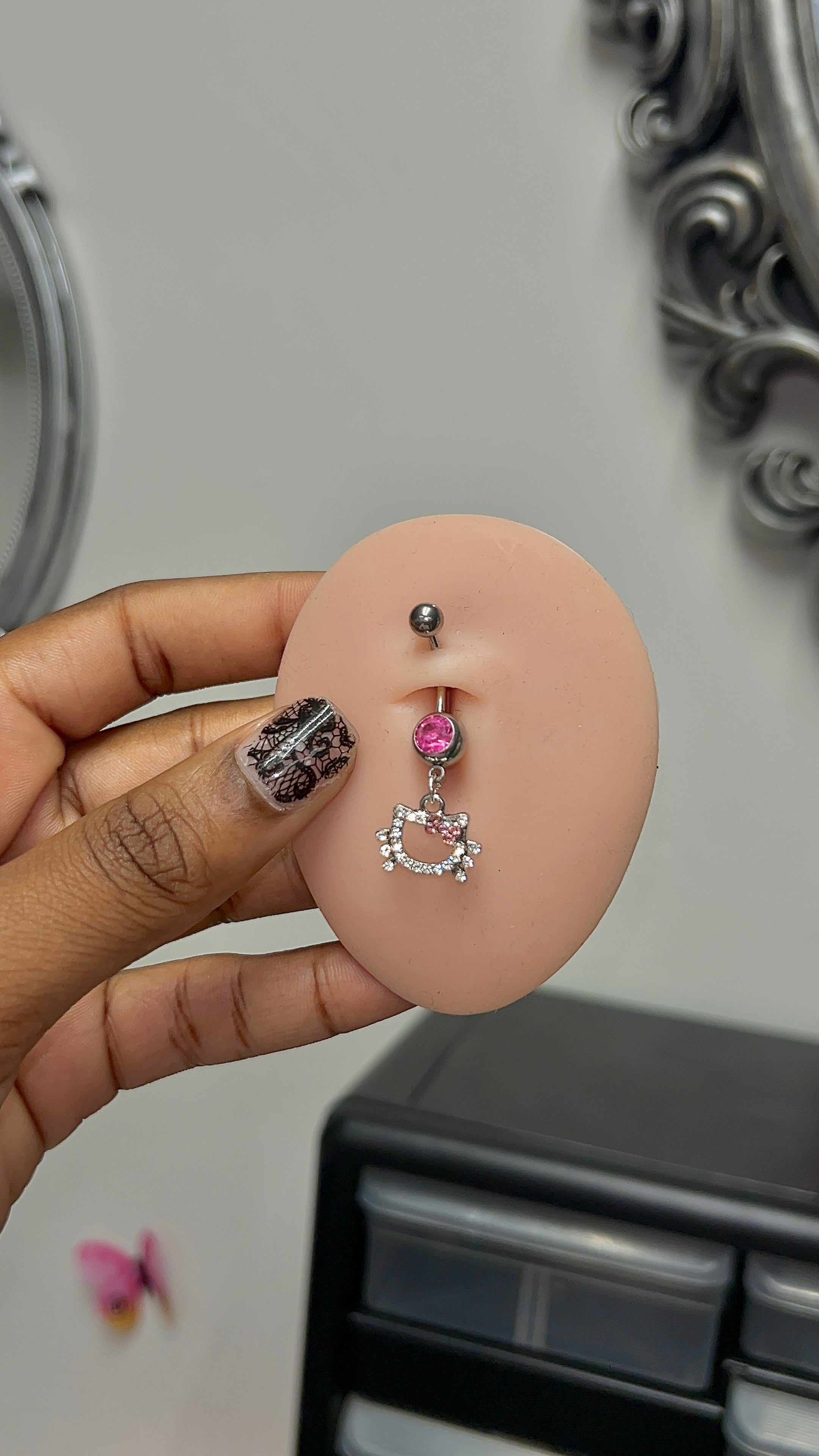 Kitty Belly Ring