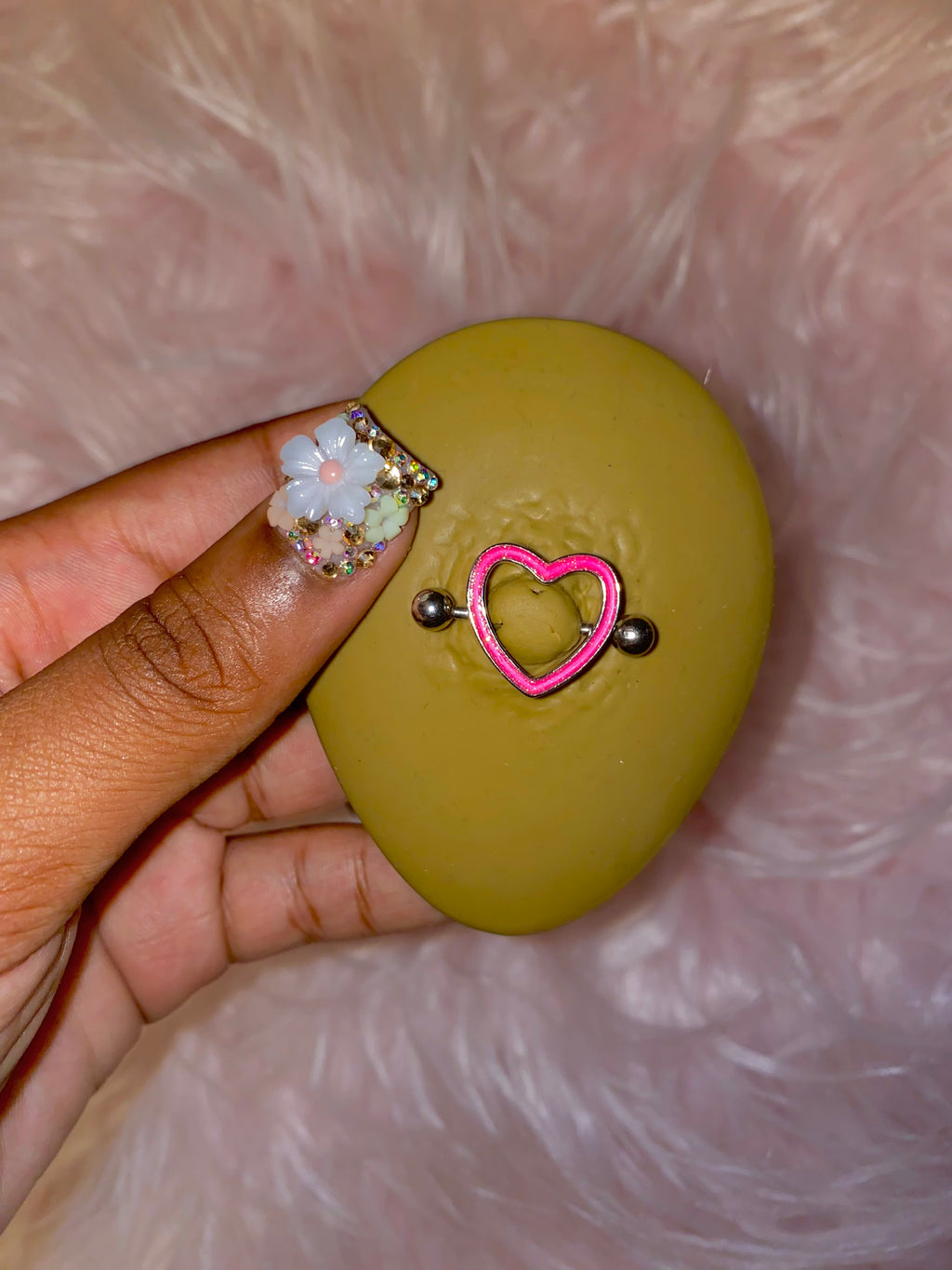 Glitz Nipple Rings