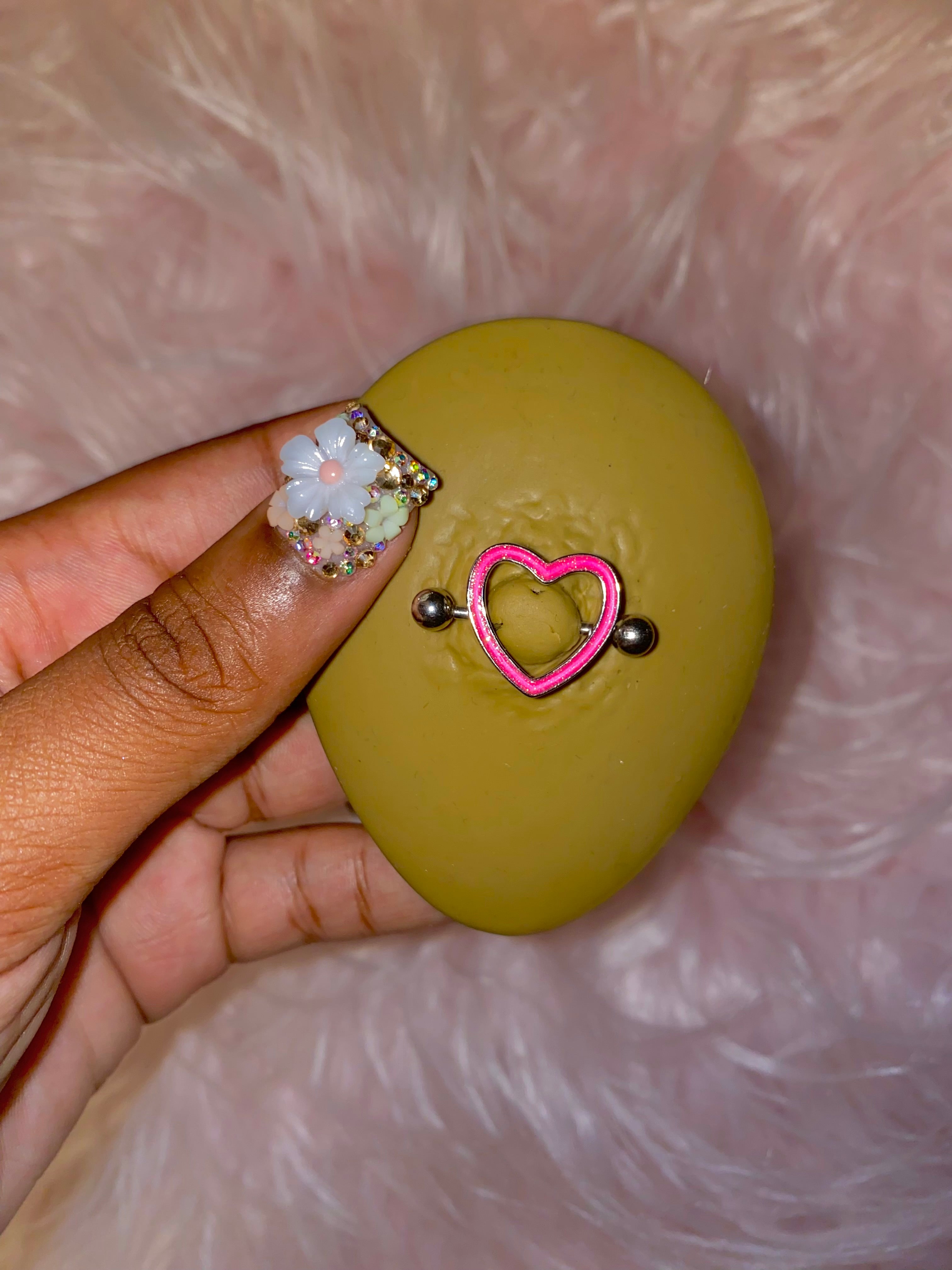 Glitz Nipple Rings