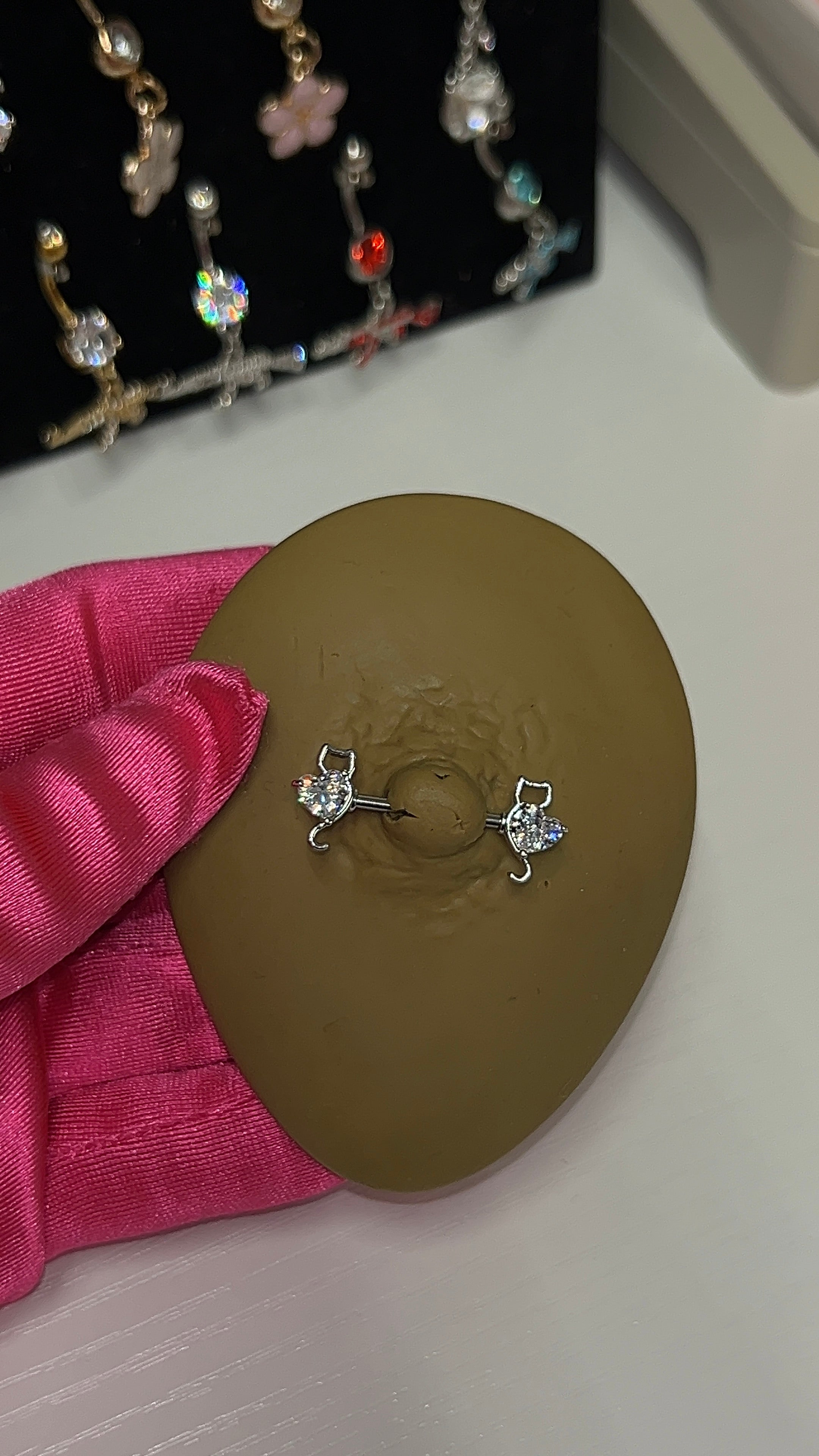 Kat Nipple Rings