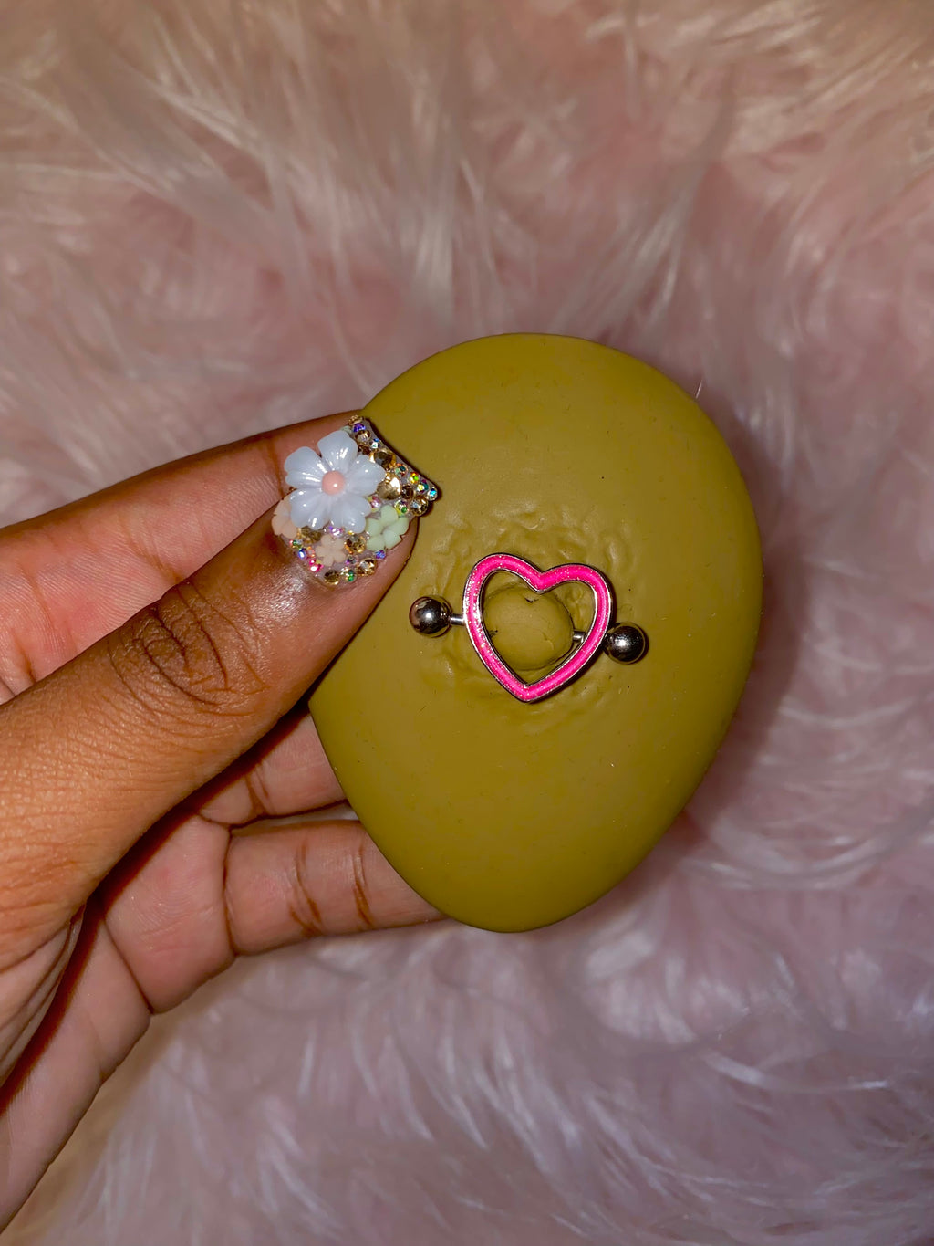 Glitz Nipple Rings