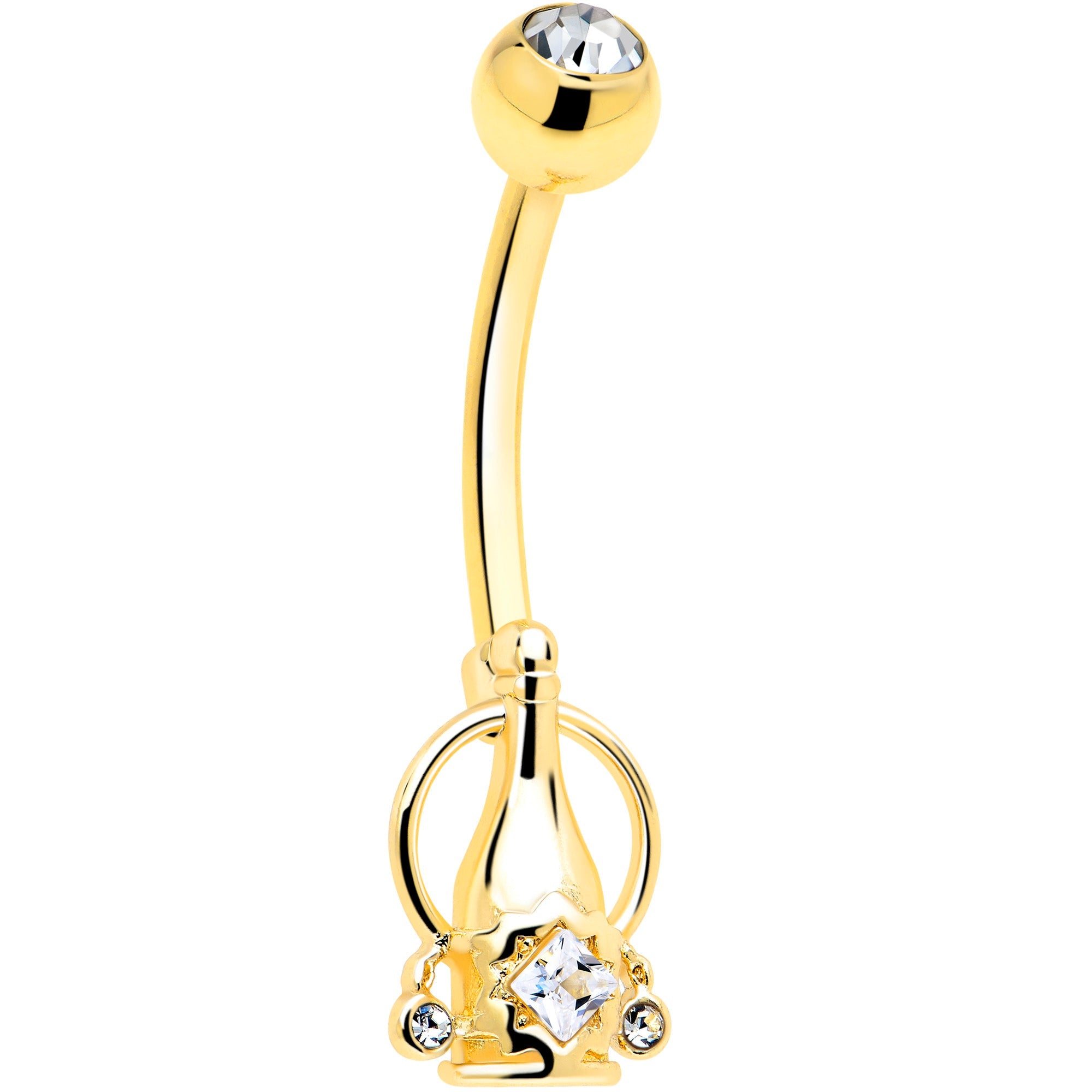 Champagne Dreams Belly Ring