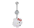 Flirty Kitty Belly Ring