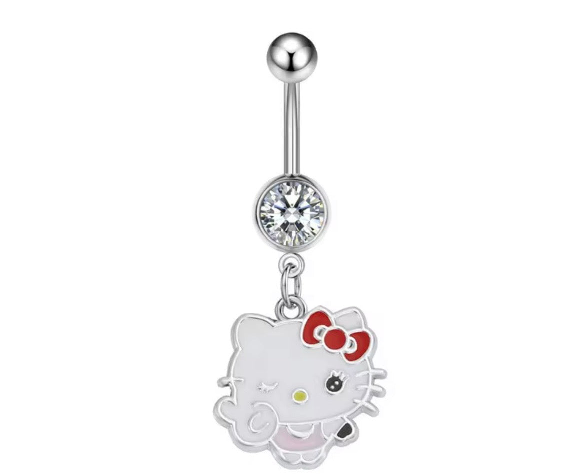 Flirty Kitty Belly Ring