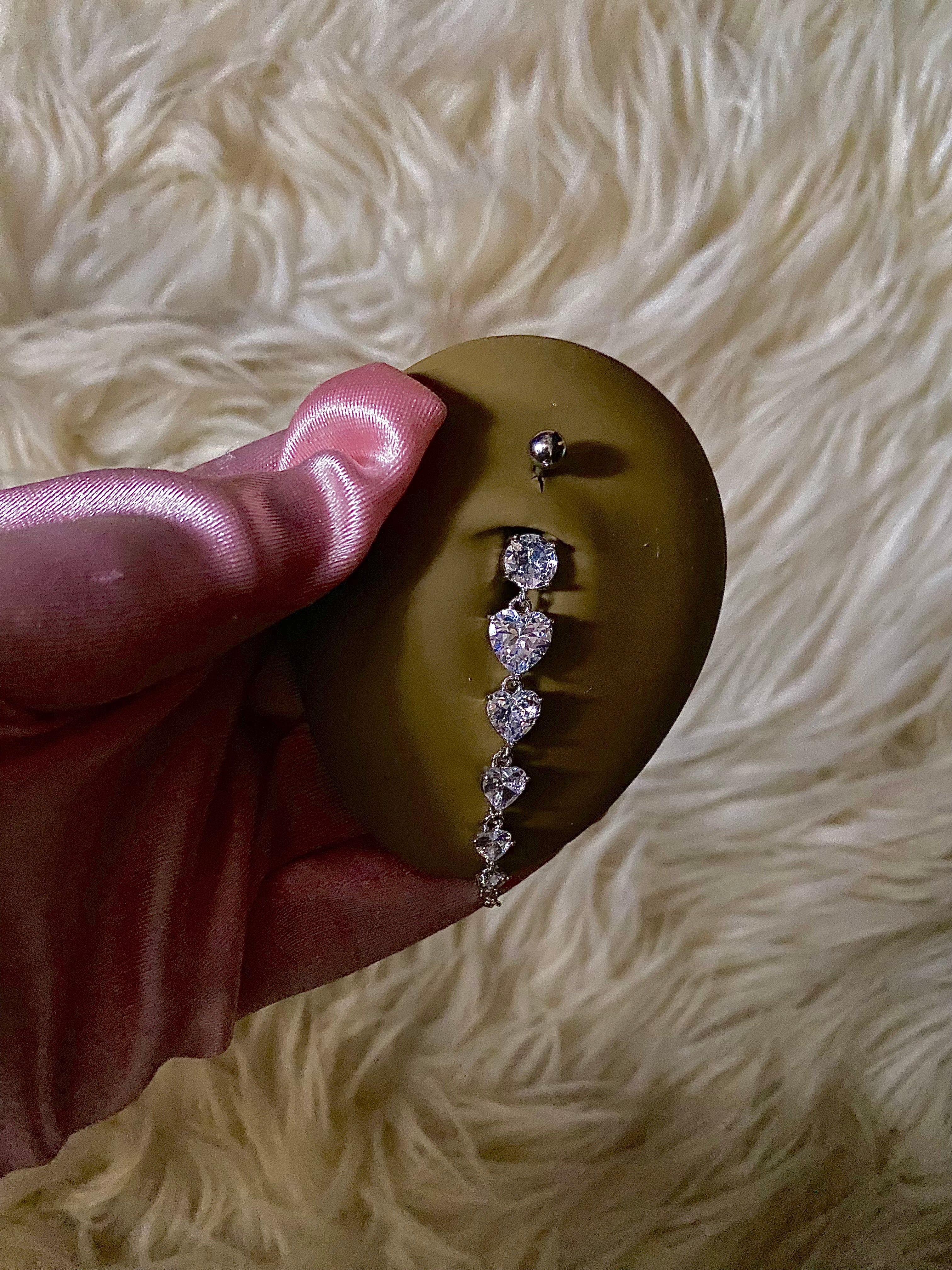 Ace of Hearts Belly Ring