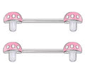 Mushroom Nipple Rings