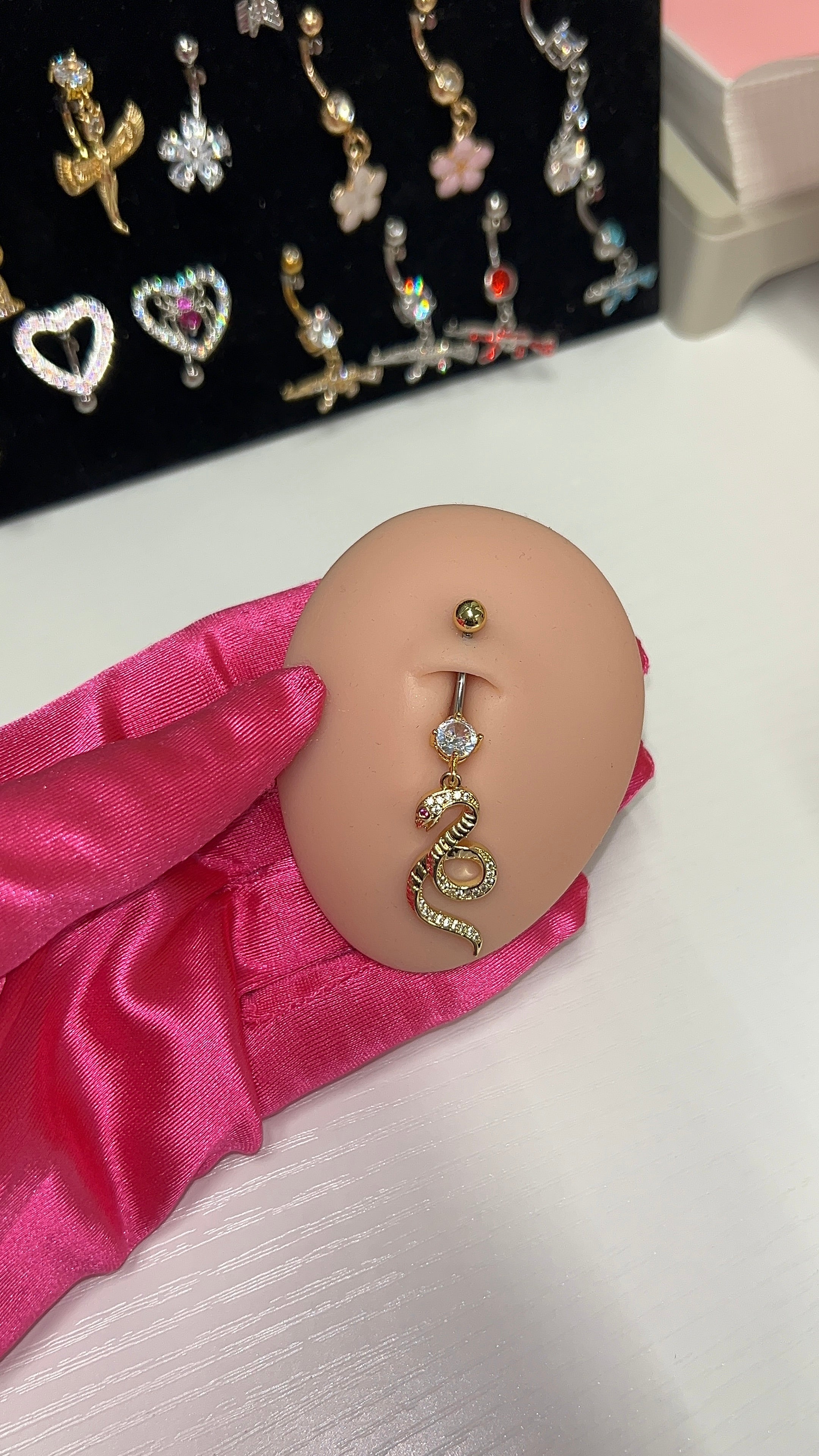 Python Belly Ring