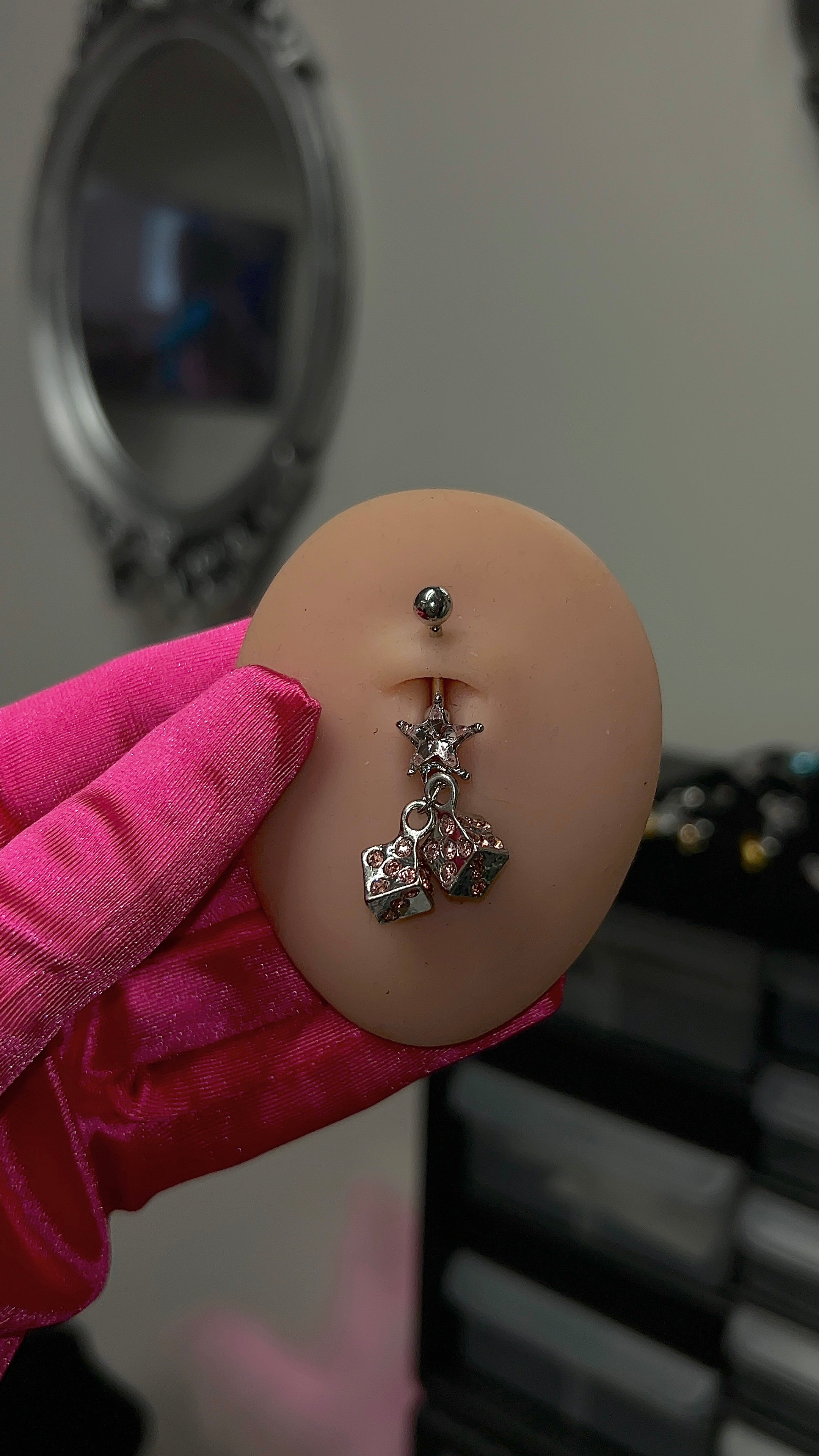 Monopoly Belly Ring