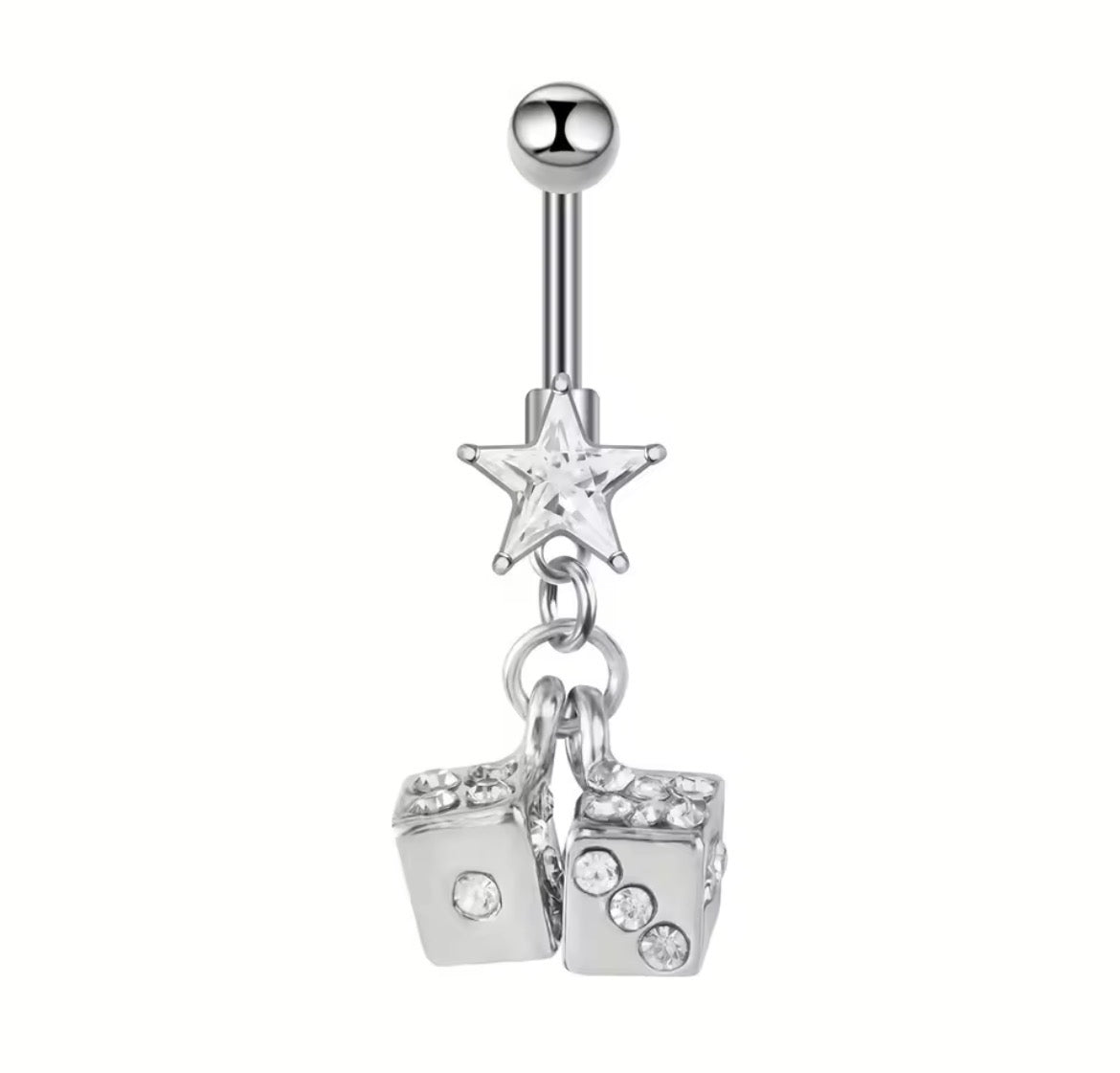 Monopoly Belly Ring