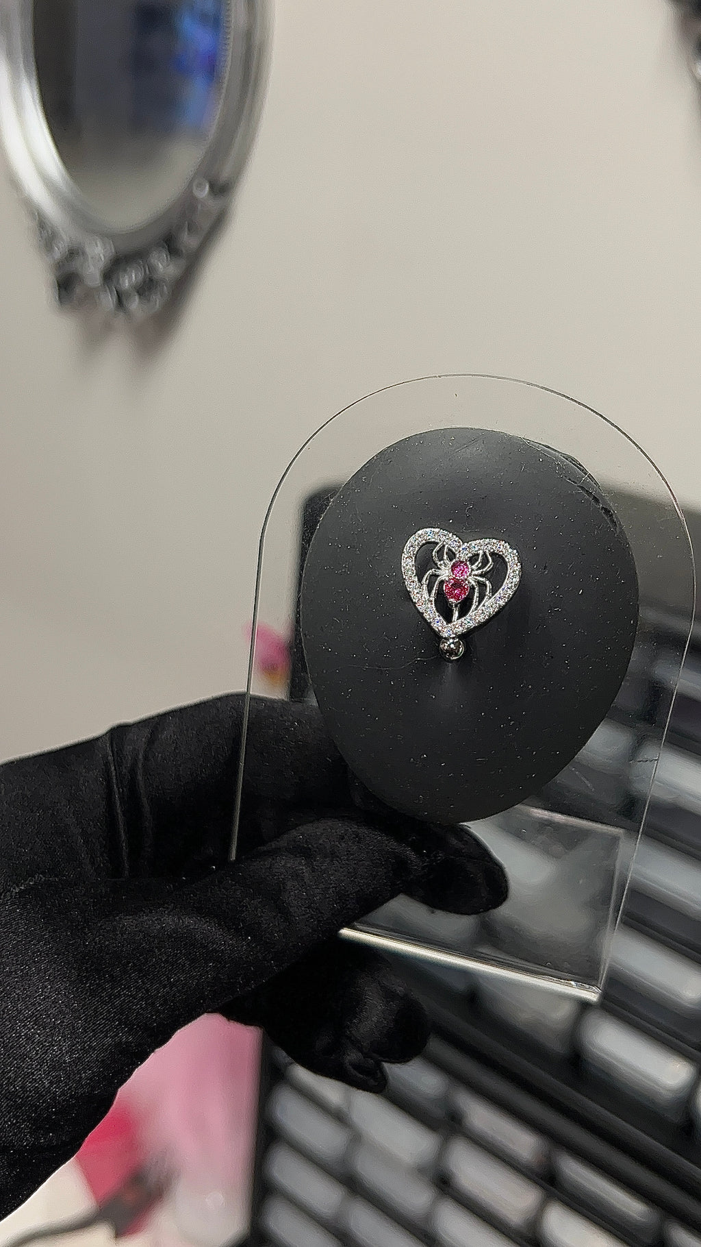 Araneae Belly Ring