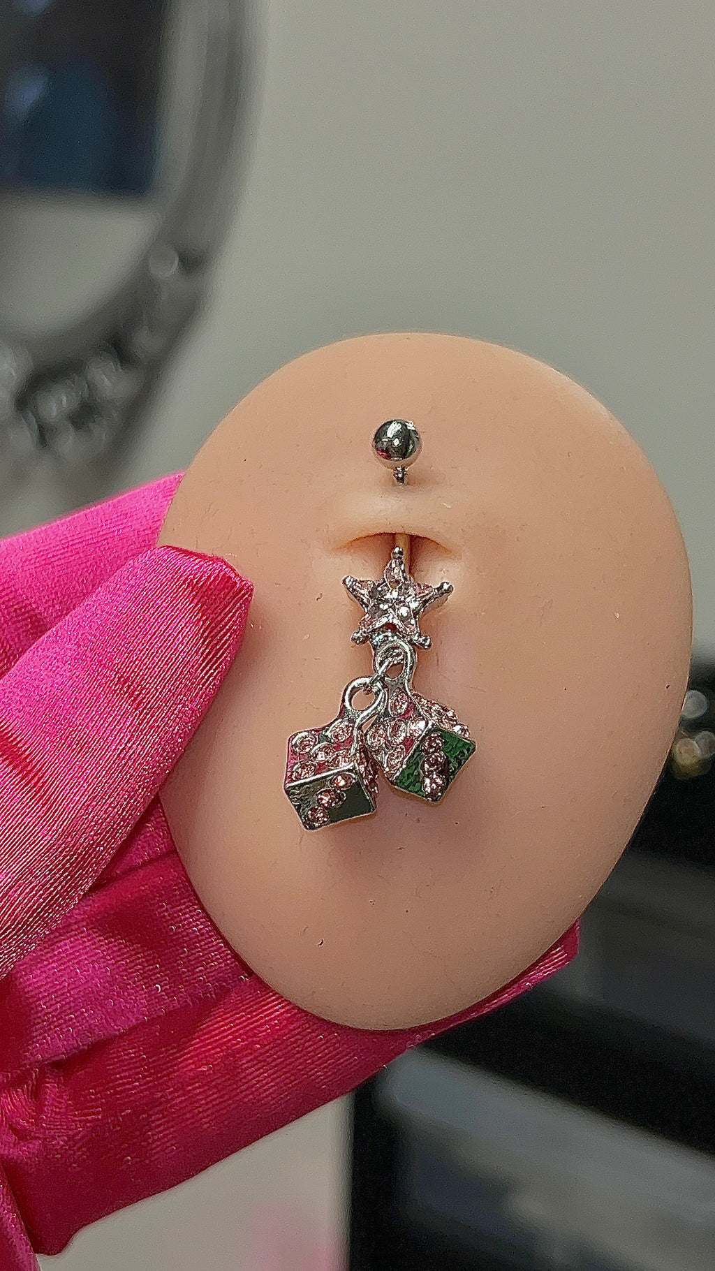 Monopoly Belly Ring