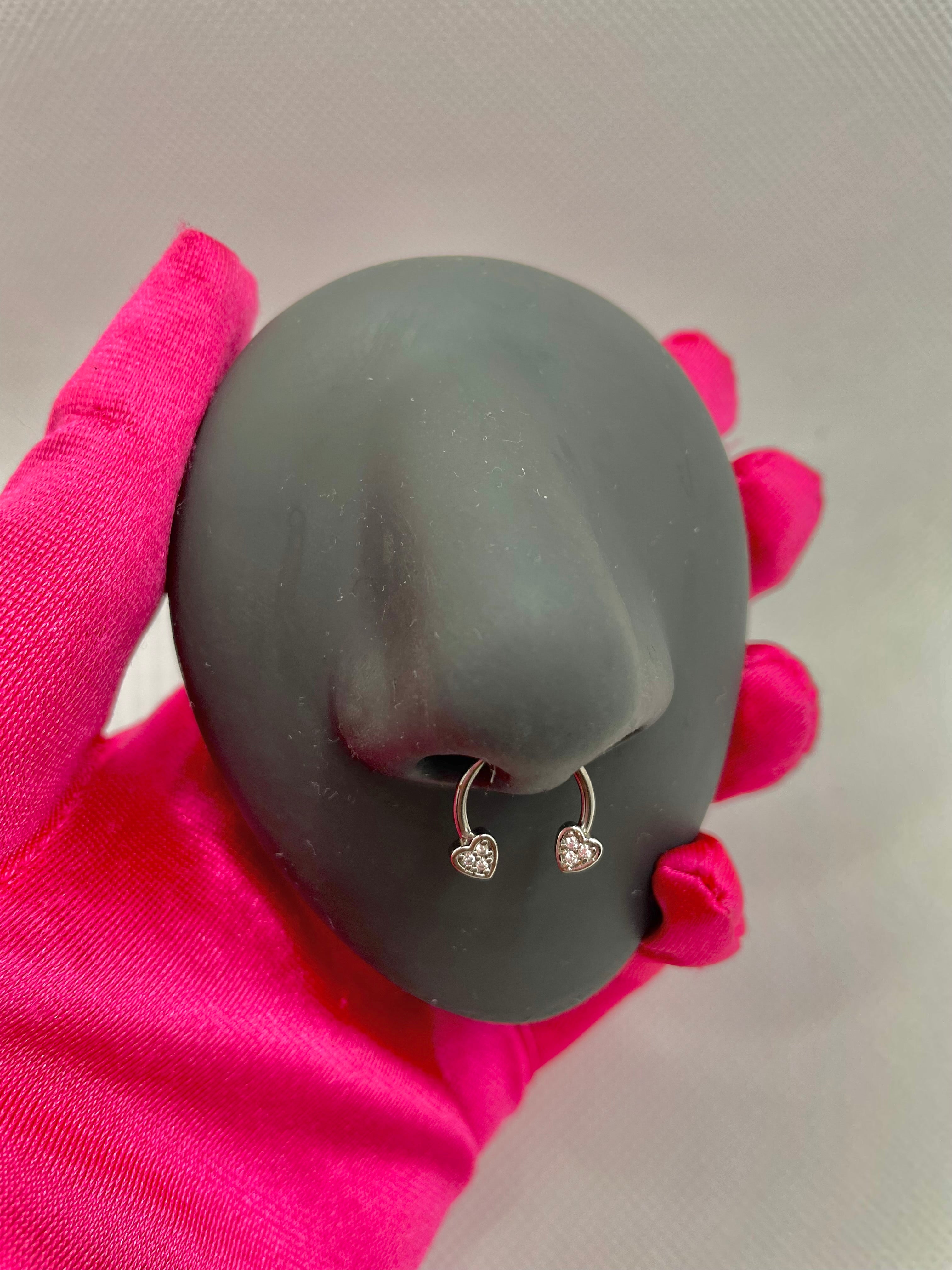 Sweetheart Septum Ring