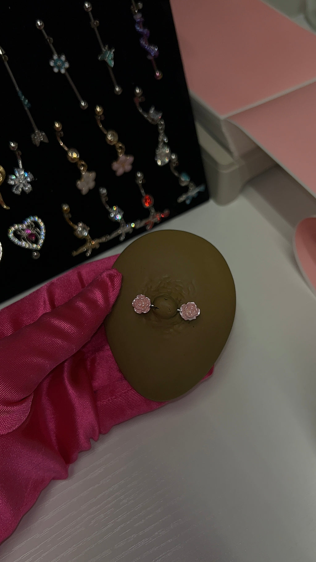 Flora Nipple Rings