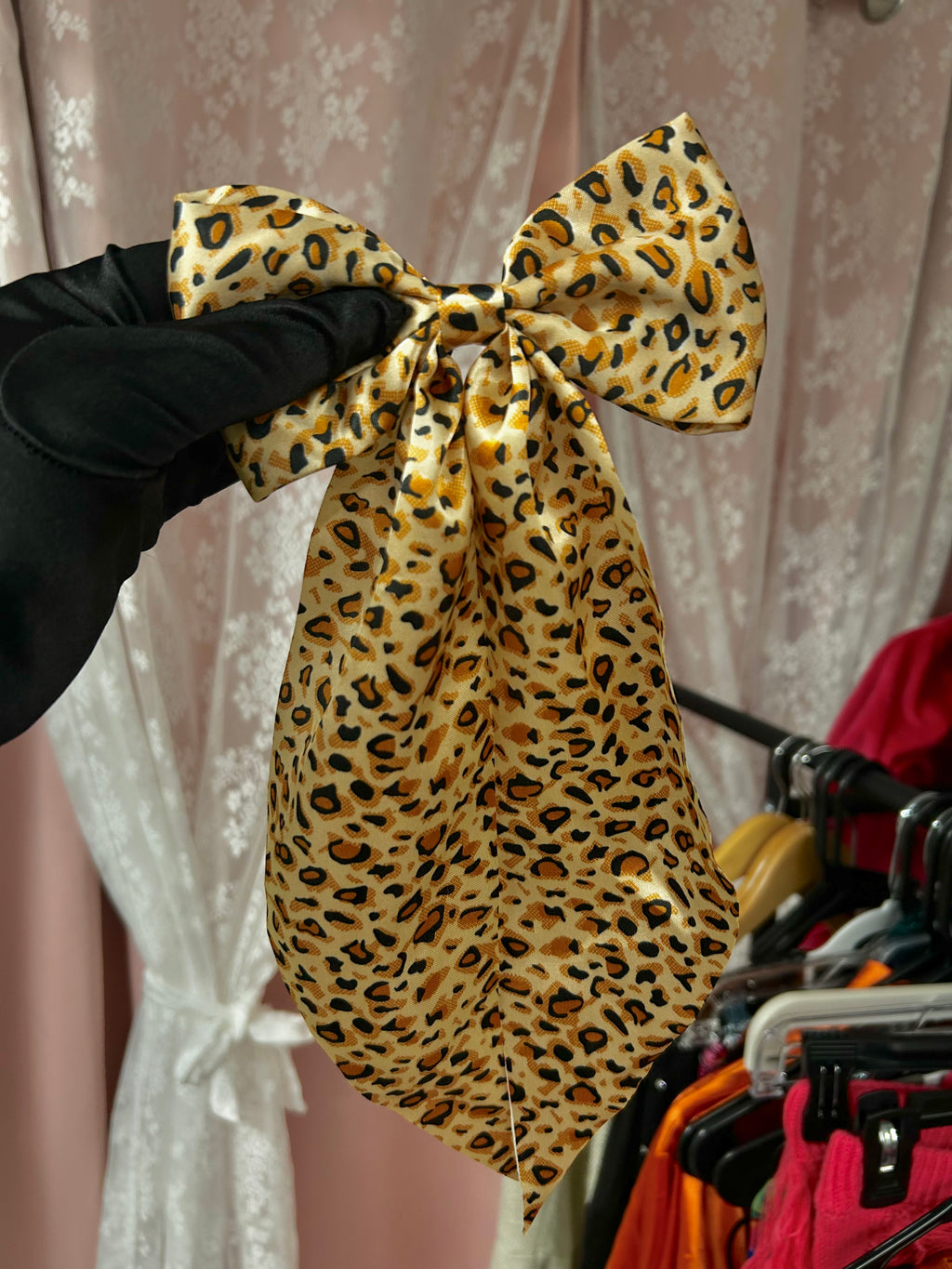 Cheetah Girl Bow