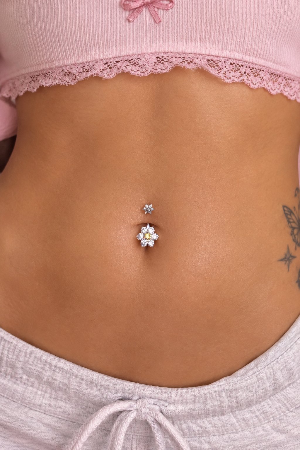 Jasmine Belly Ring