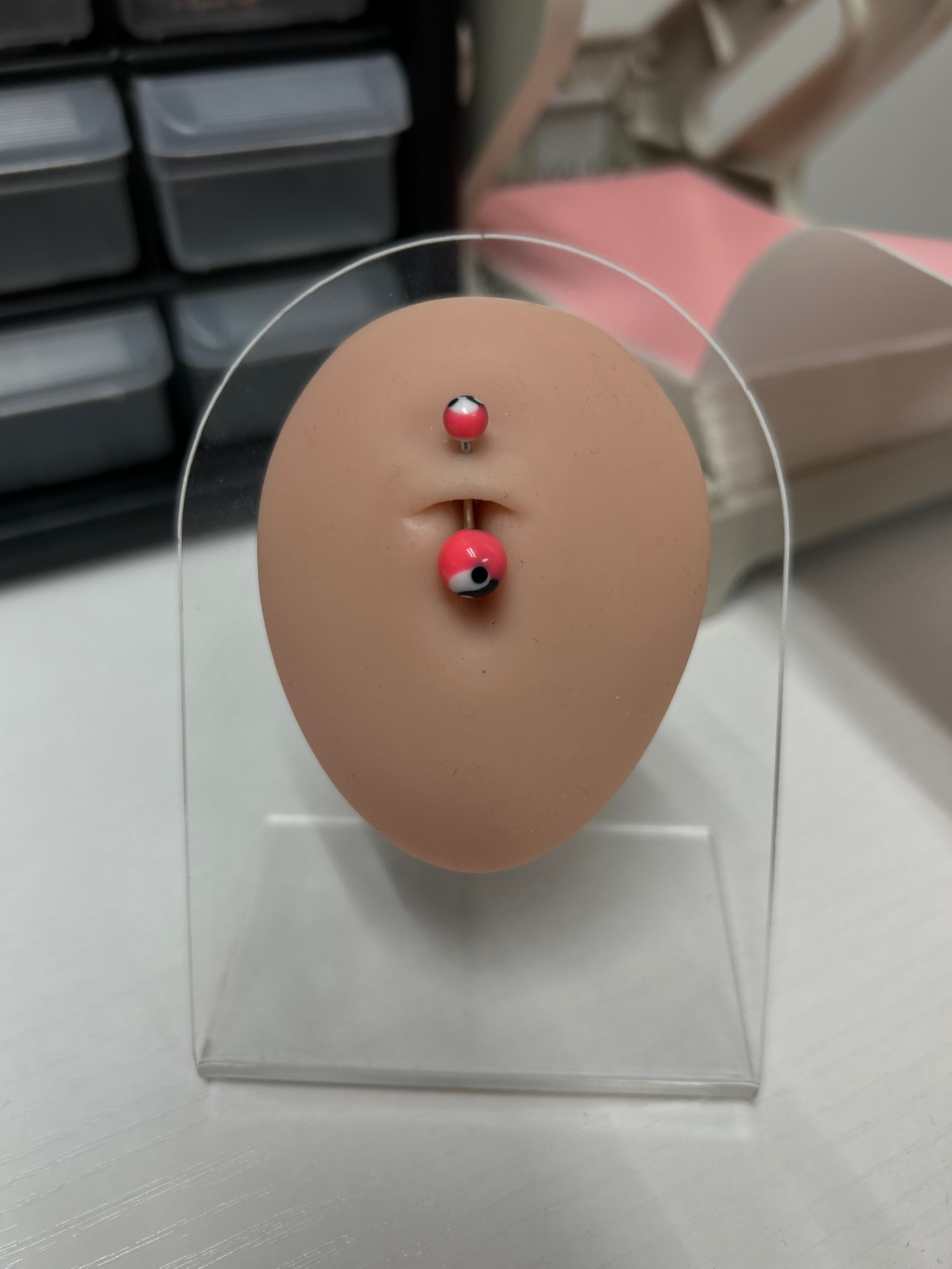 Yin Yang Belly Ring