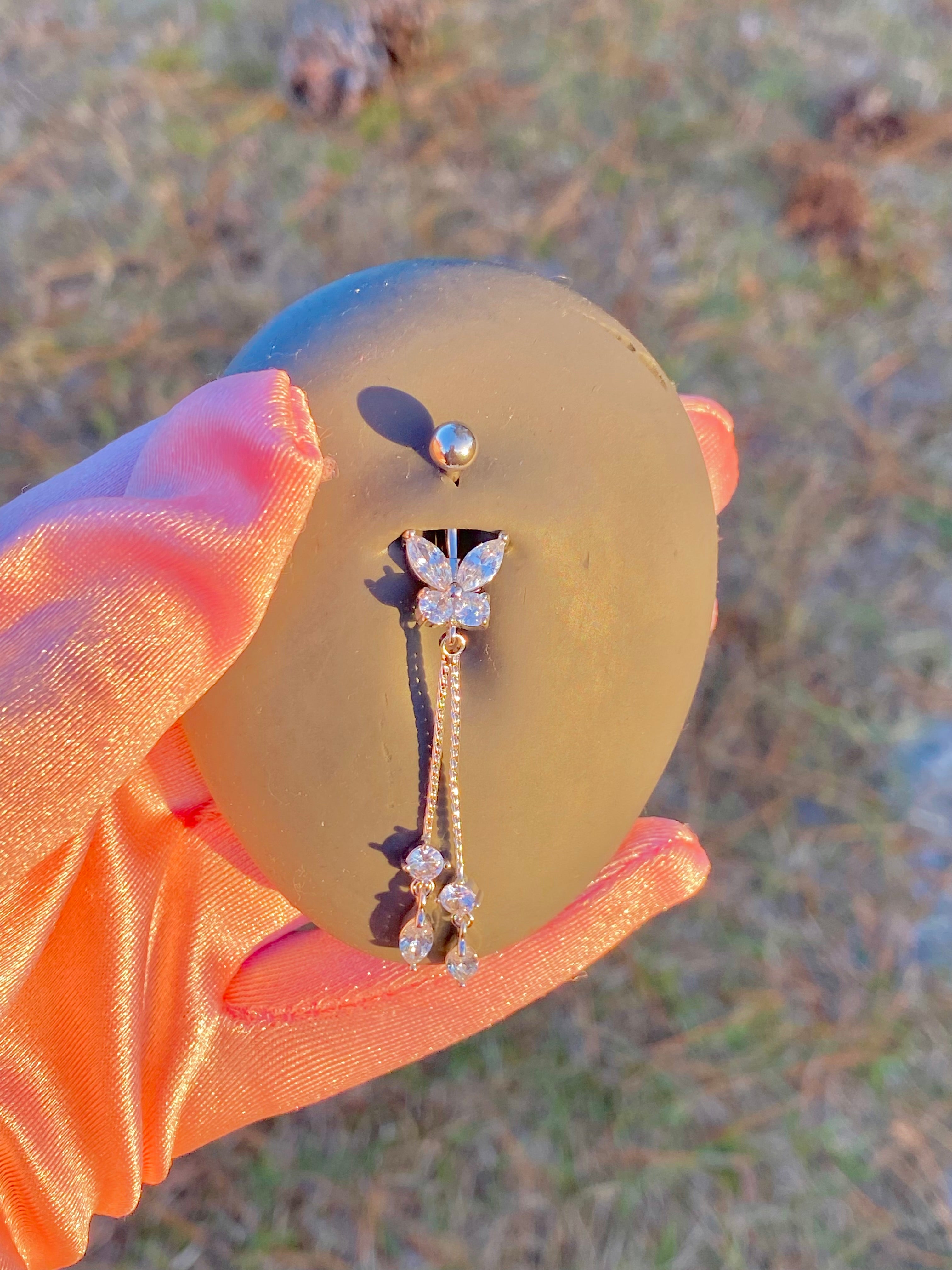 Butterfly Effect Belly Ring