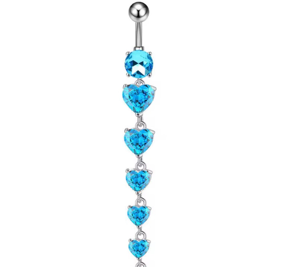 Ace of Hearts Belly Ring