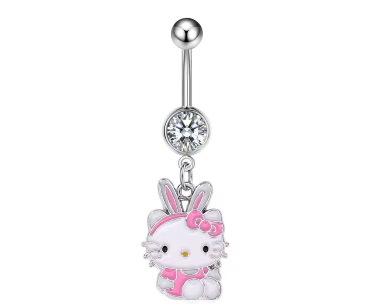 Bunny Kitty Belly Ring