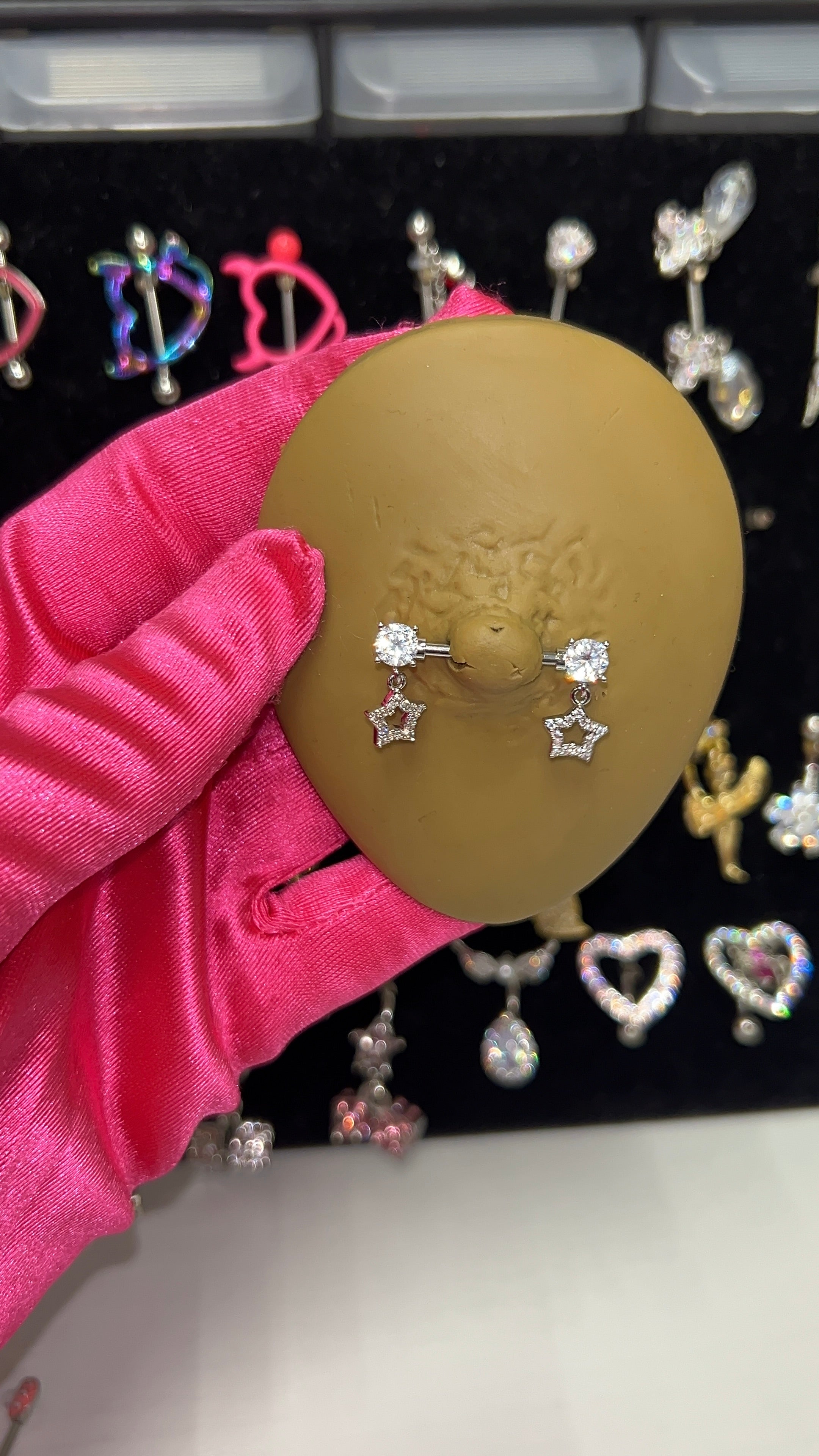 Stargirl Nipple Rings