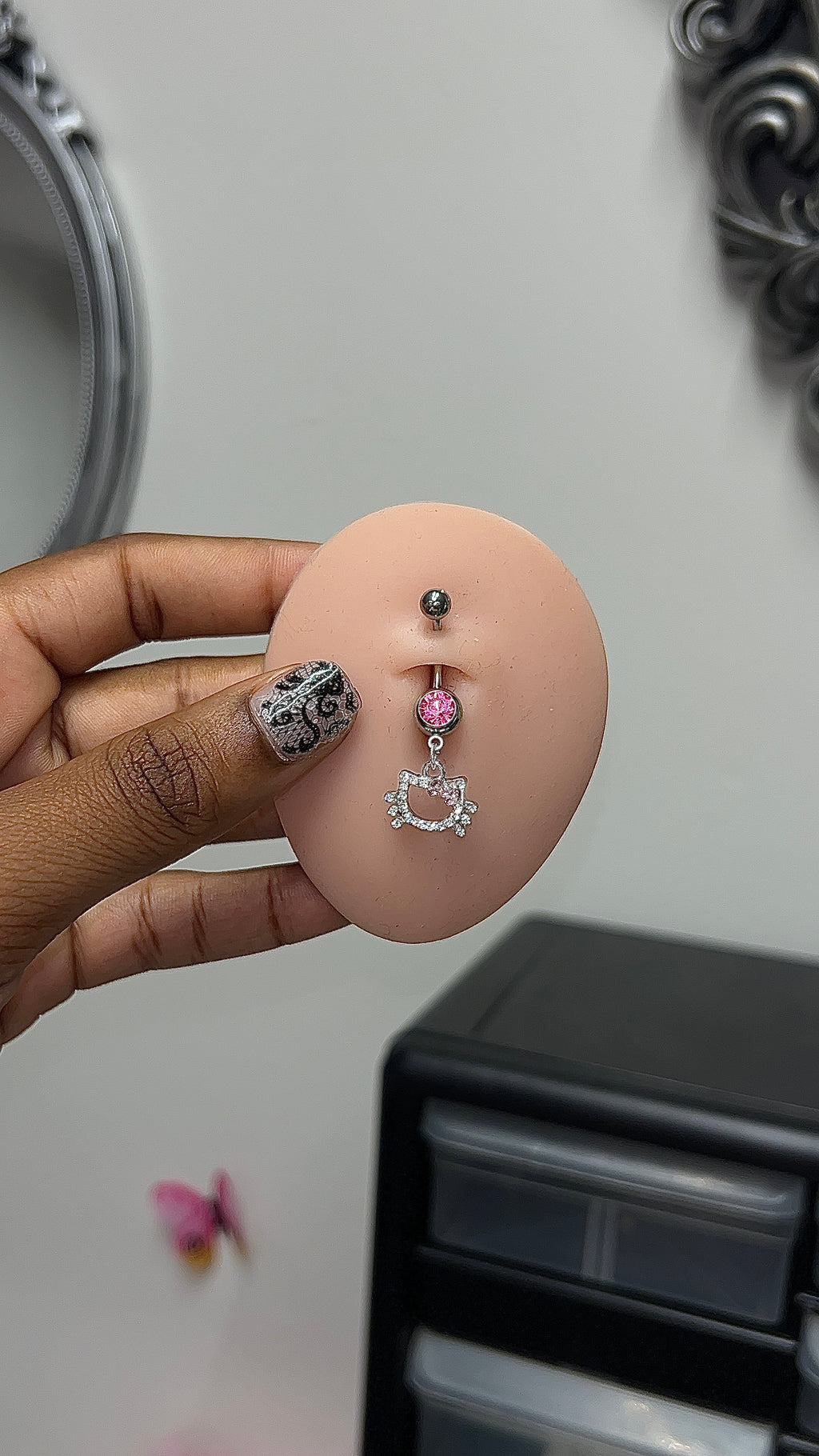 Kitty Belly Ring