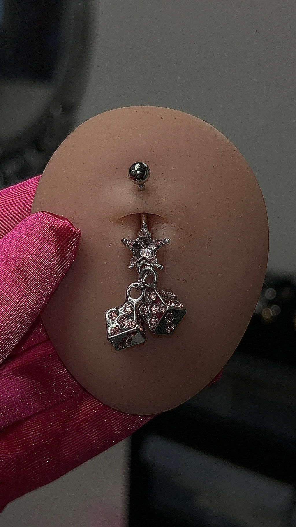 Monopoly Belly Ring
