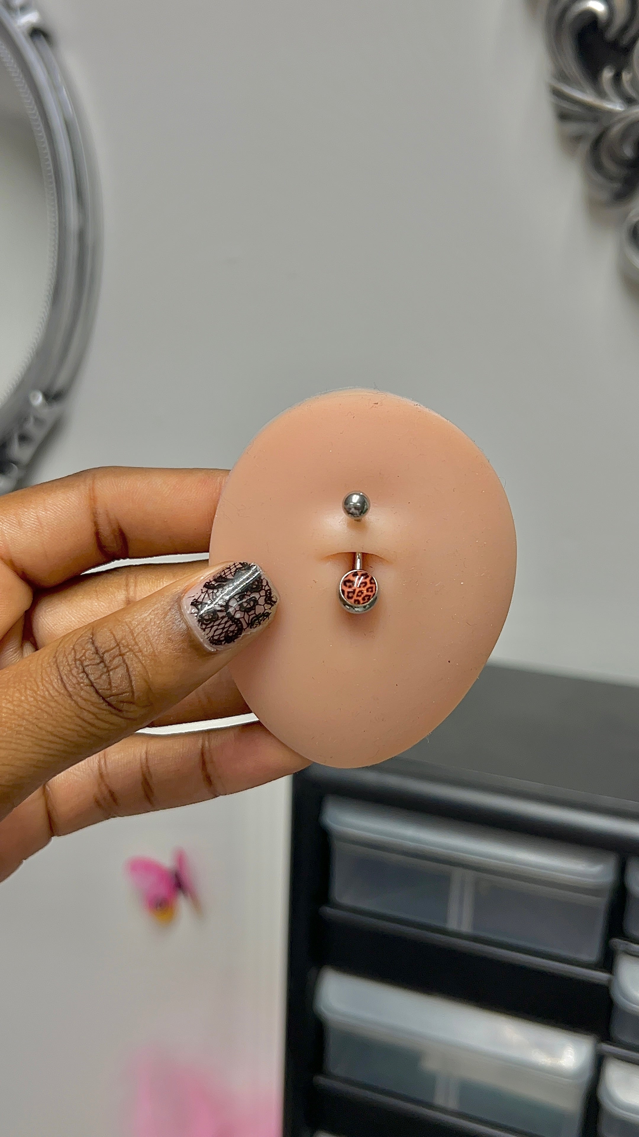 Cheetah Belly Ring