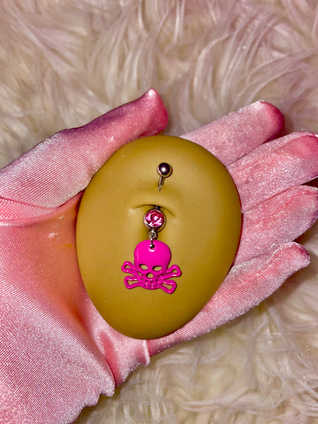 Pink Pirate Belly Ring