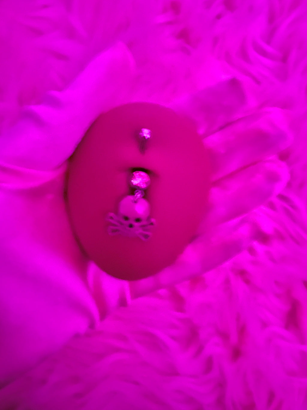 Pink Pirate Belly Ring