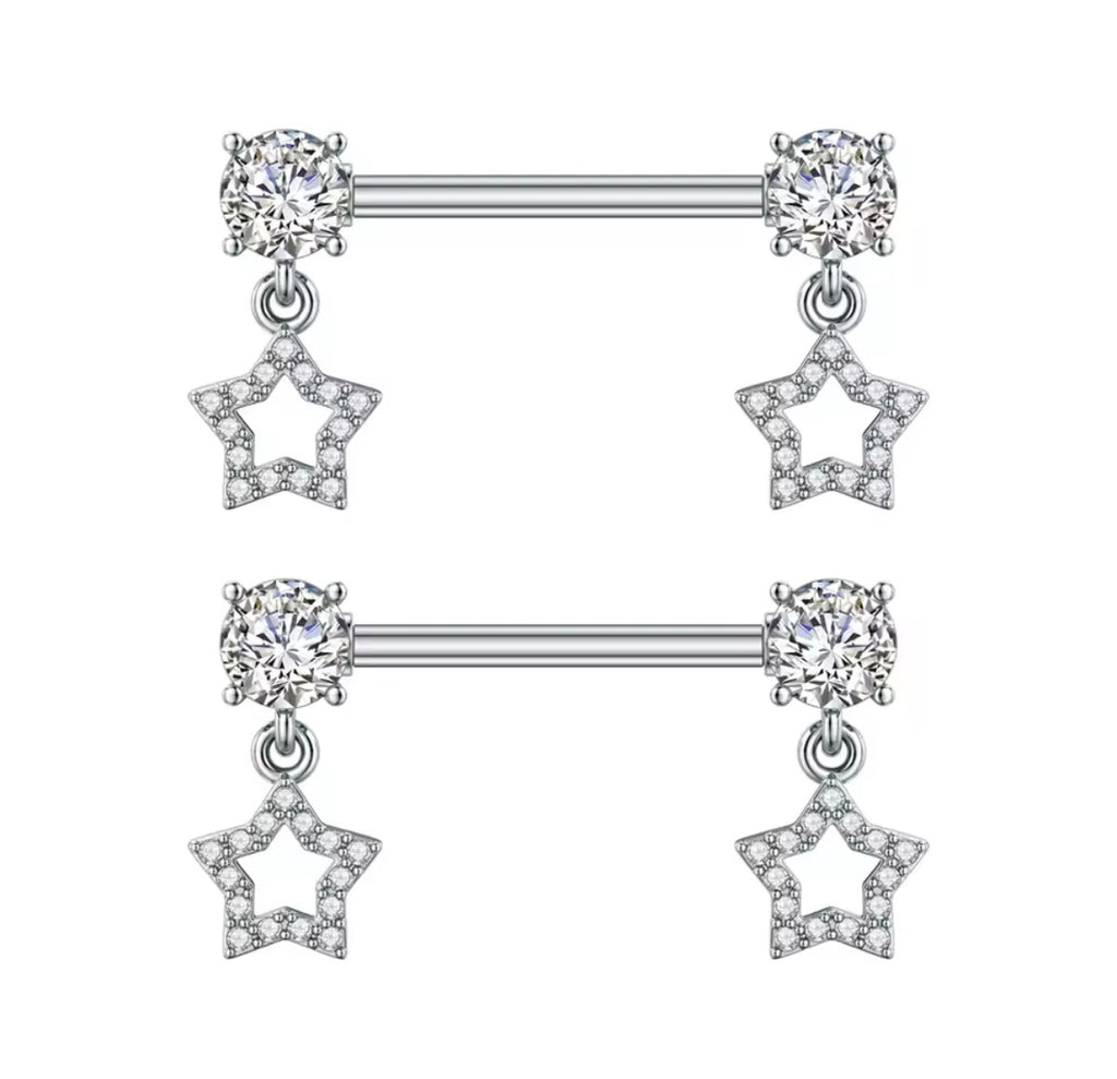 Stargirl Nipple Rings