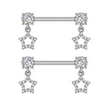 Stargirl Nipple Rings