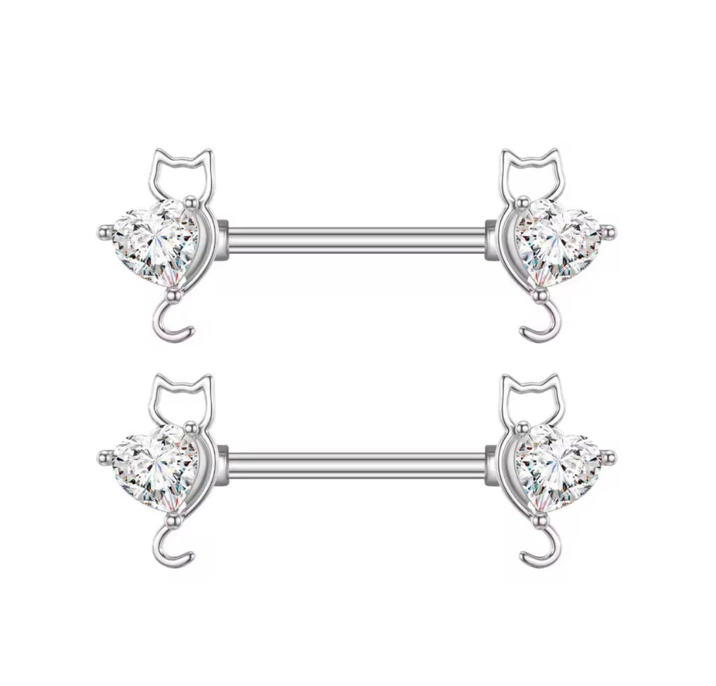 Kat Nipple Rings
