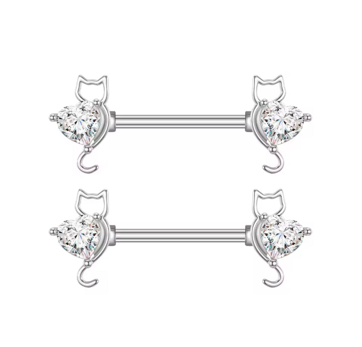 Kat Nipple Rings