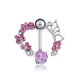 Flower Girl Belly Ring