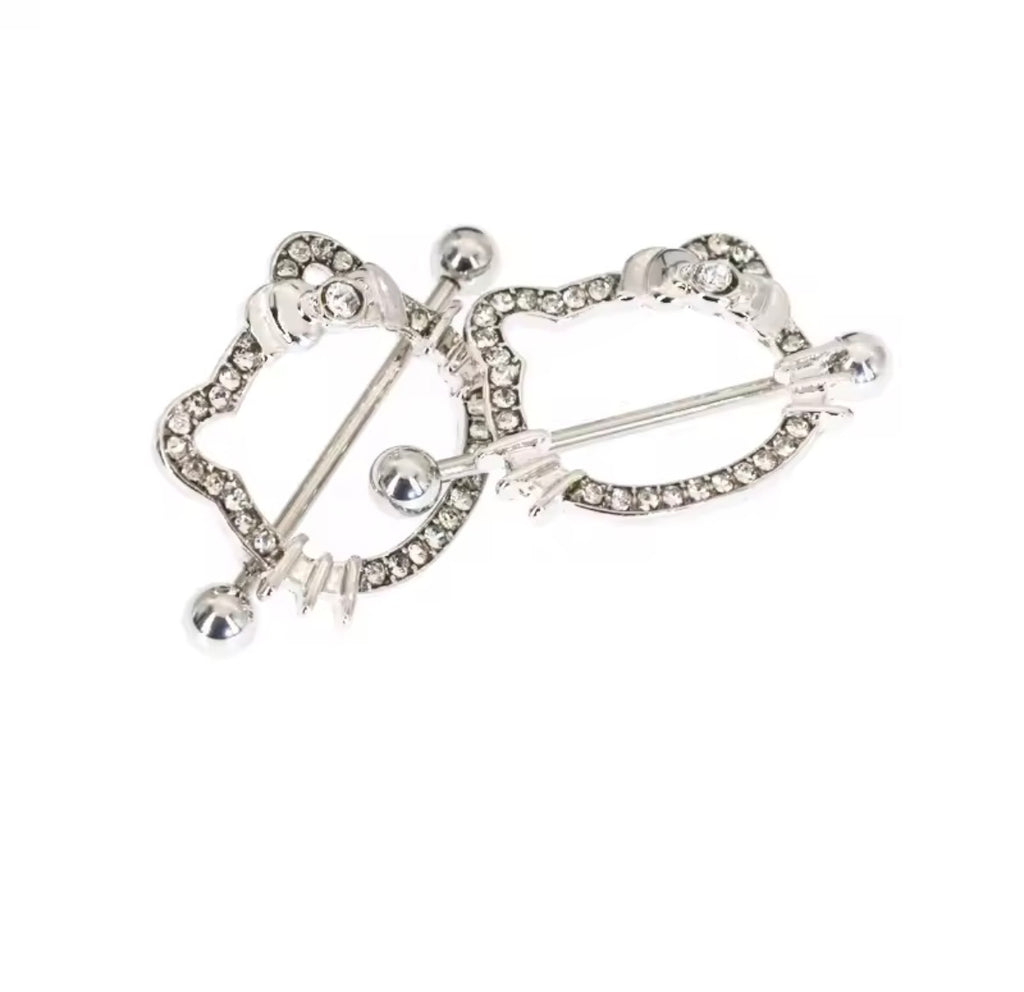 Hello Kitty Nipple Rings