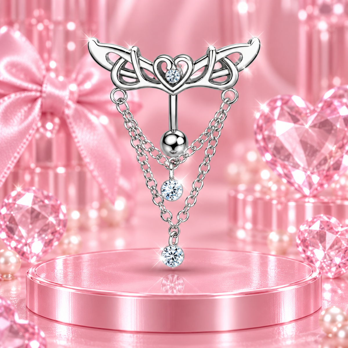 Saint Belly Ring