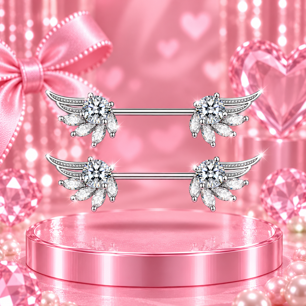 Angel Nipple Rings