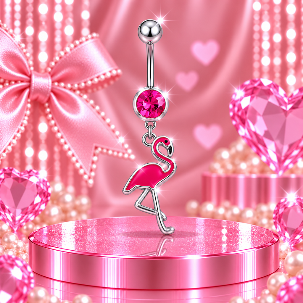 Flaminga Belly Ring